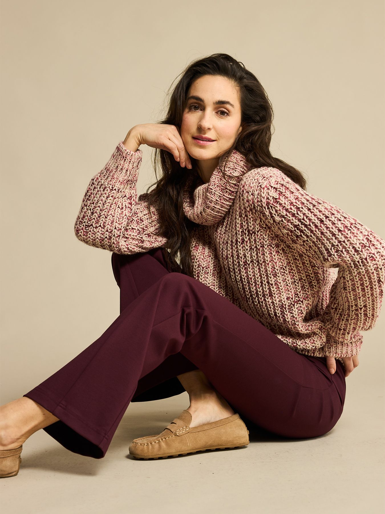 Red Button Cocoon multi sweater Ruby92 2900153894045