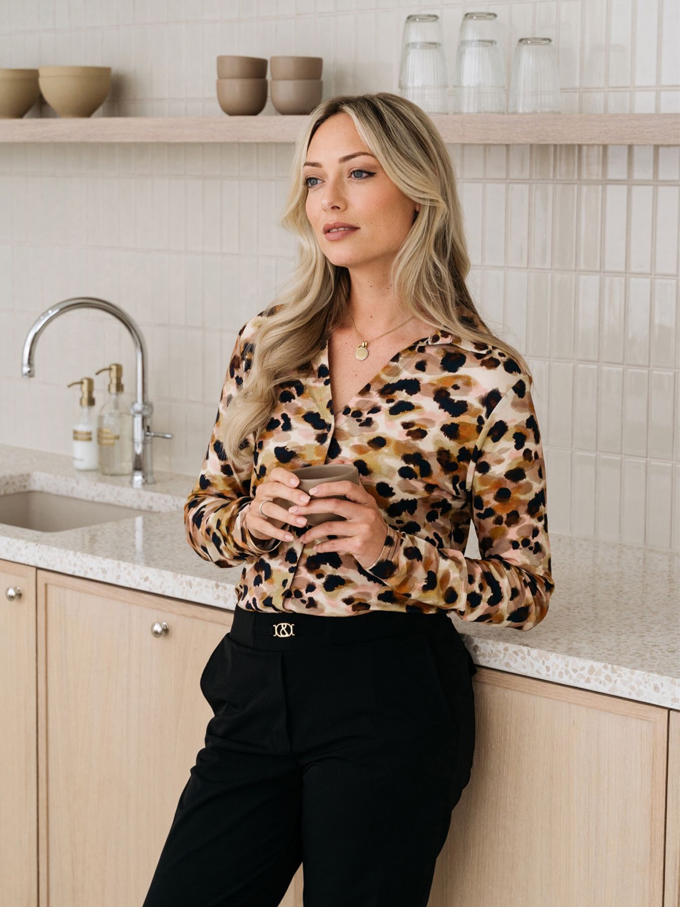 &Co Woman VAYEN ANIMAL DOT 55026 m-beige multi 2900159314073