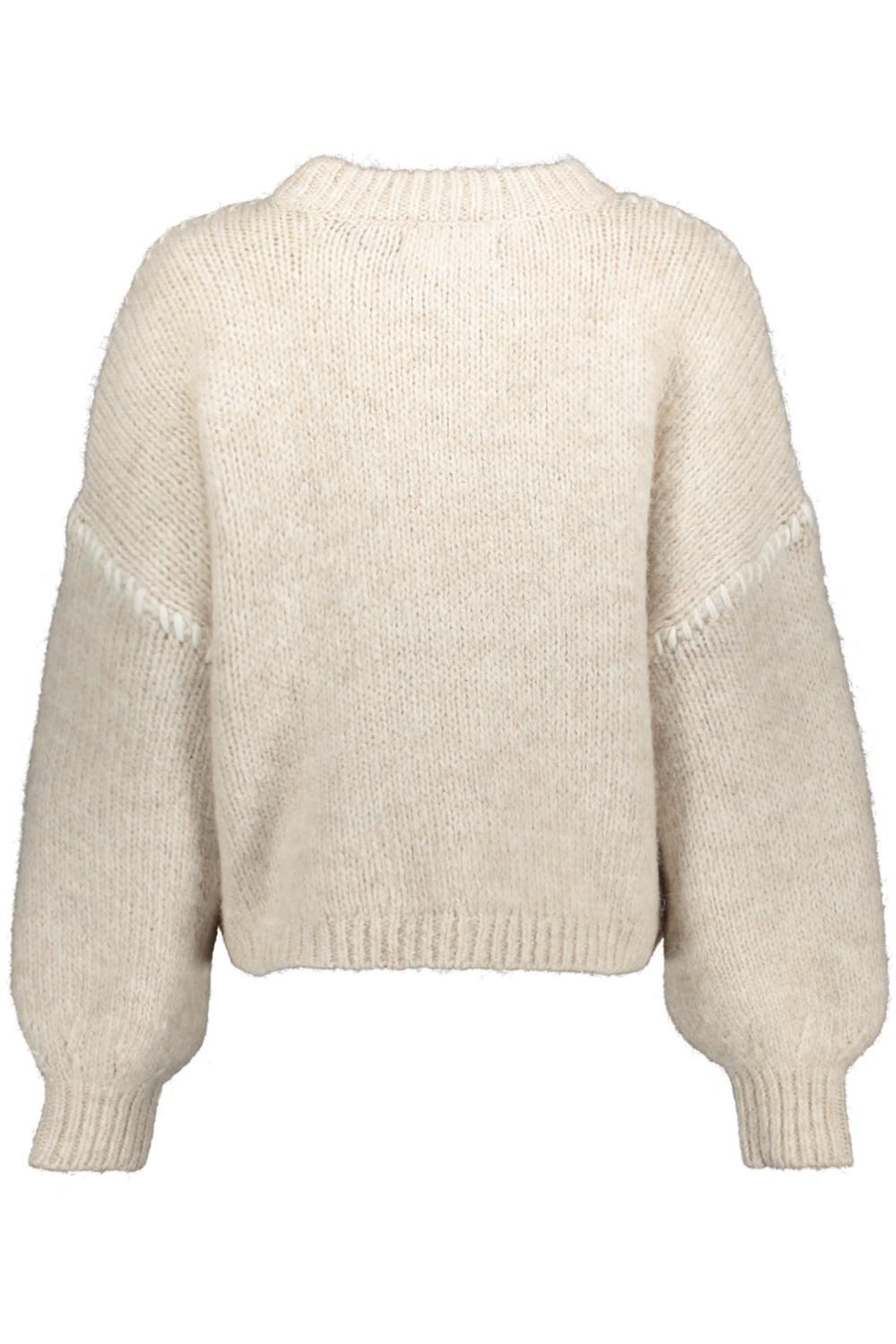 Vero Moda VMZEN LS O-NECK PULLOVER GA EXP REP Birch/Dicte 2900144932039