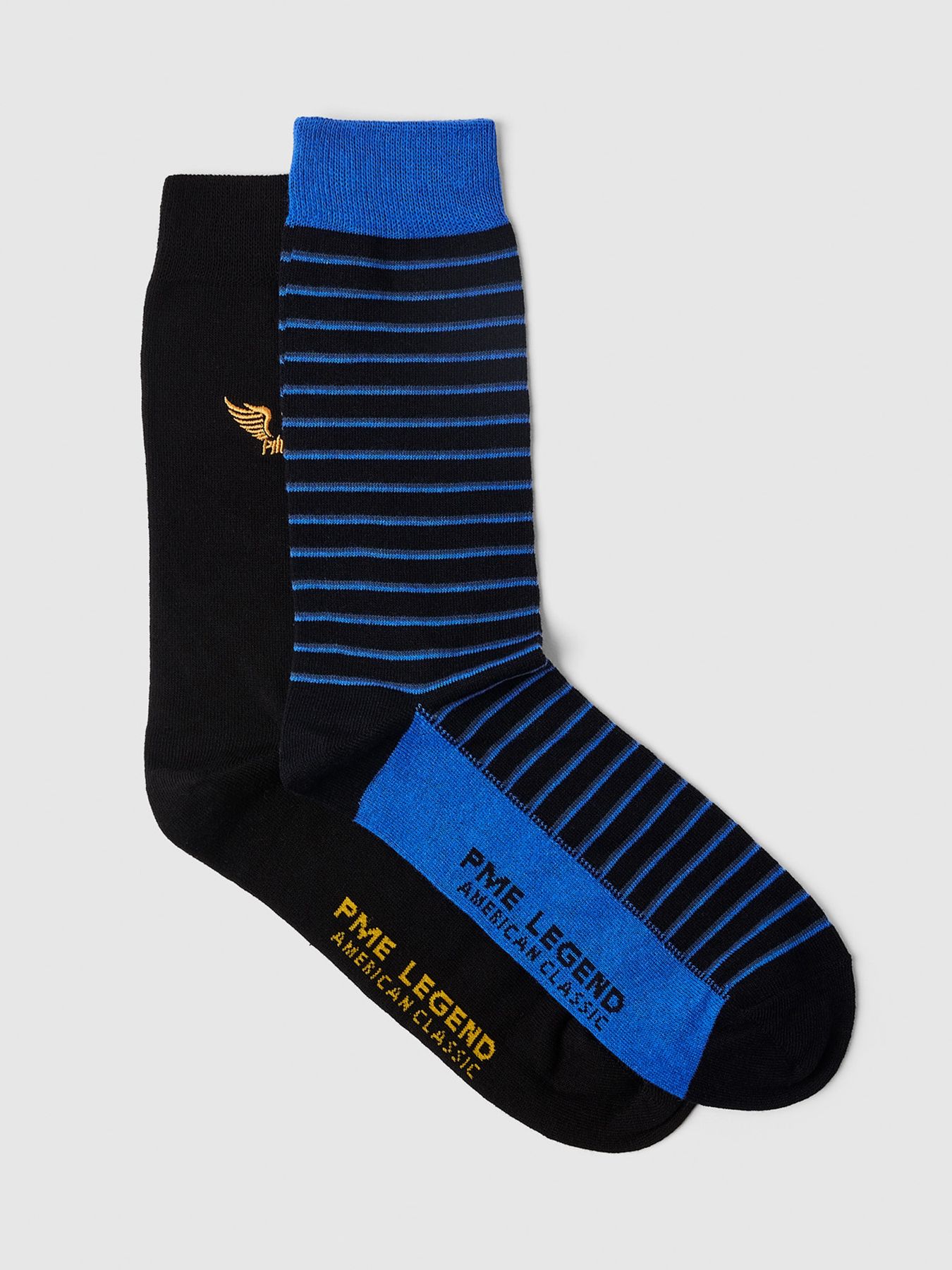 Pme Legend Socks Cotton blend socks 2-pack Baleine Blue 00105123-5324
