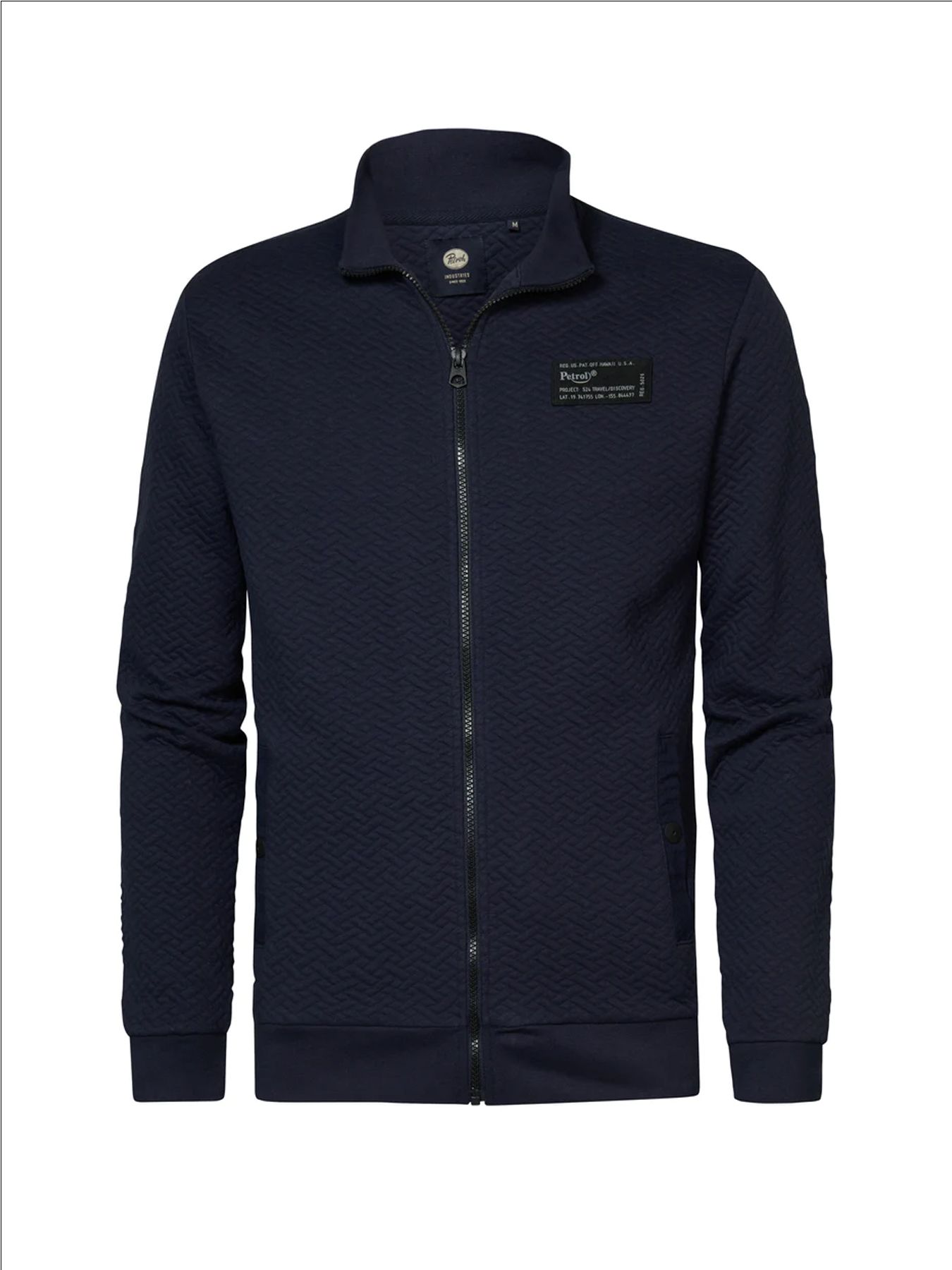 Petrol Industries Men Sweater Collar Zip Navy Blue5178 00106899-EKA26002700000082