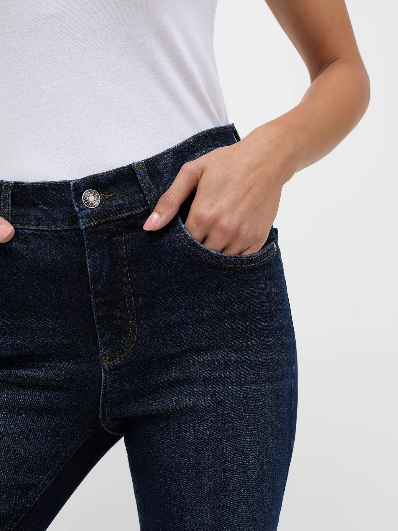 Angels Skinny 3158 dark indigo used 2900145872570