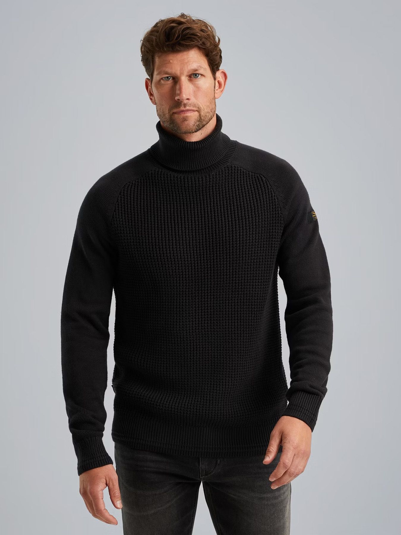 Pme Legend Roll neck cotton Black 00108512-999