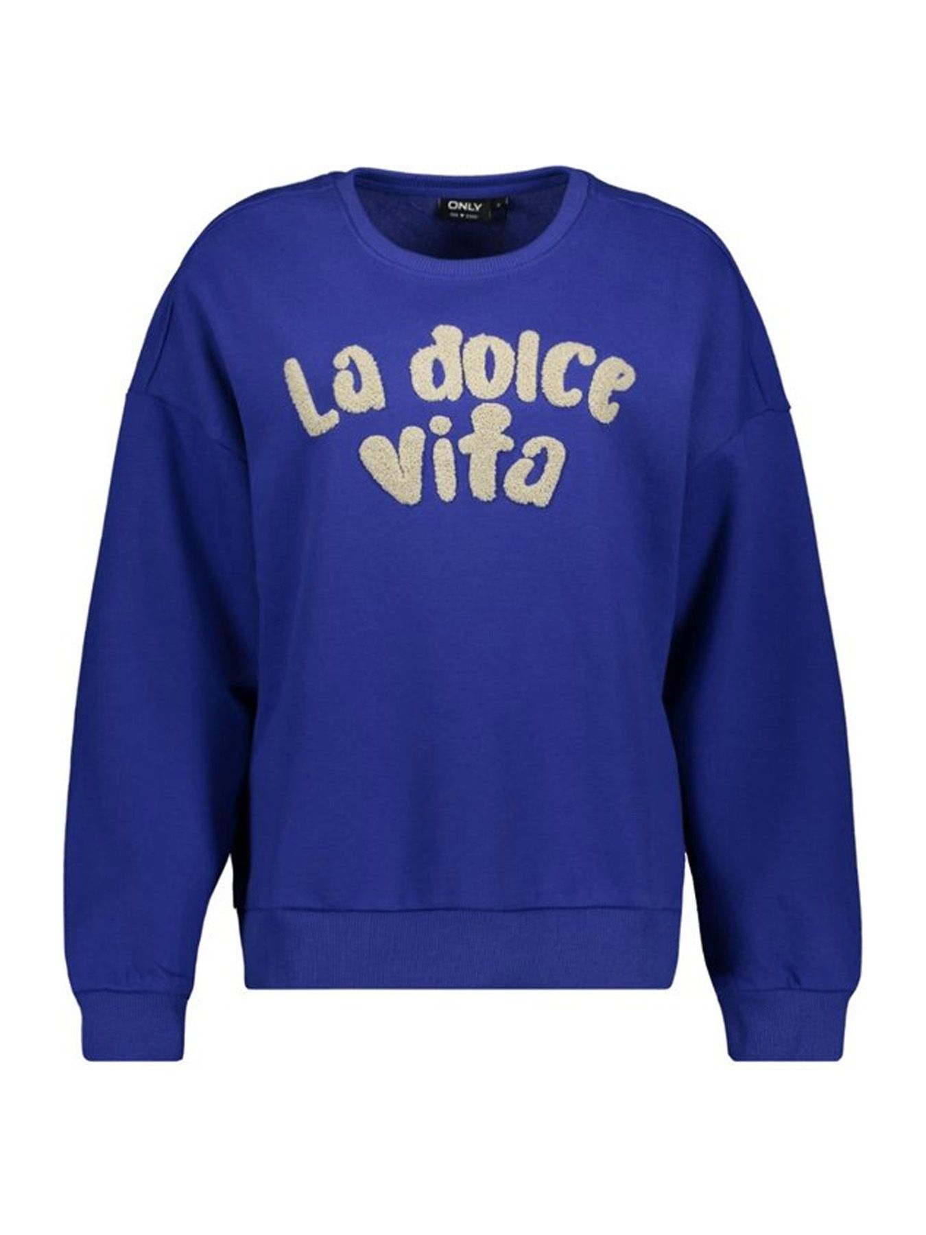 Only ONLZENJA L/S O-NECK PRINT BOX CS SW Clematis Blue/La dolce vita 2900151735012