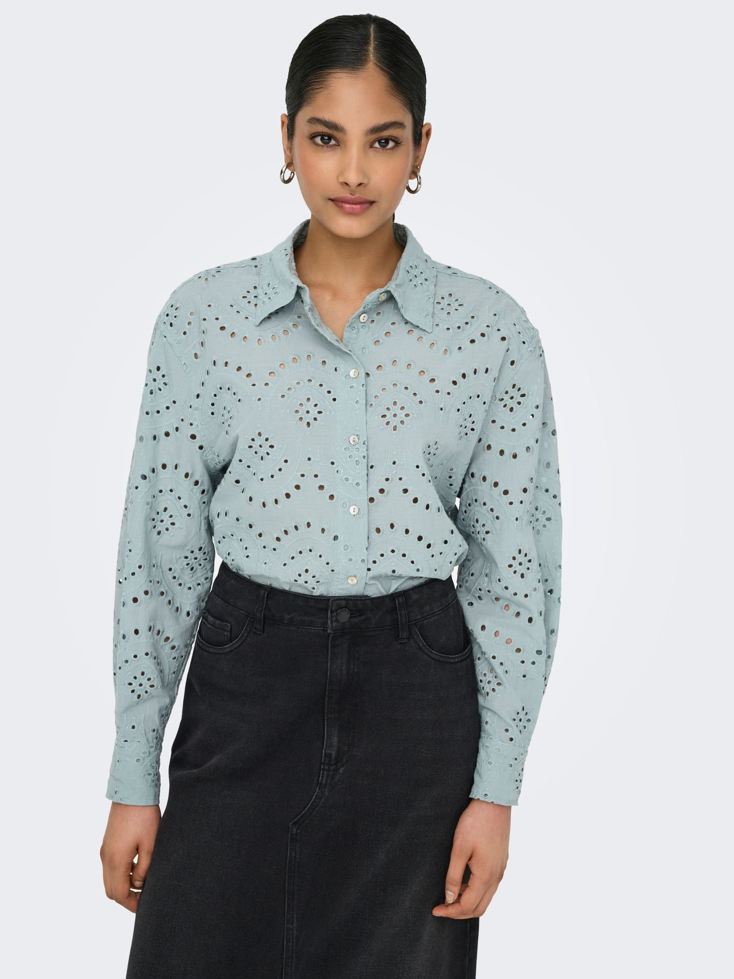 Only ONLVALAIS L/S SHIRT WVN NOOS Abyss 2900154266032