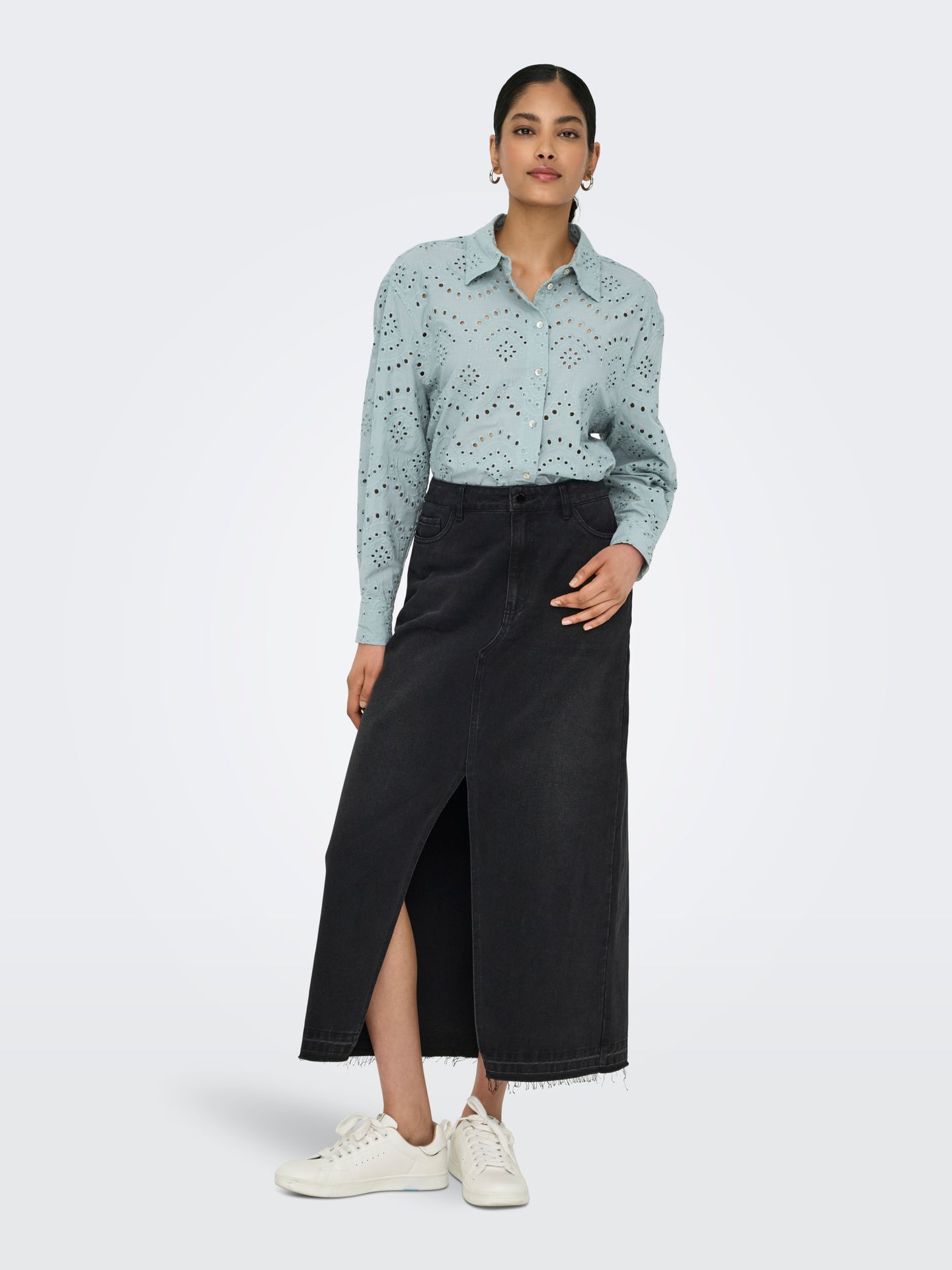 Only ONLVALAIS L/S SHIRT WVN NOOS Abyss 2900154266032