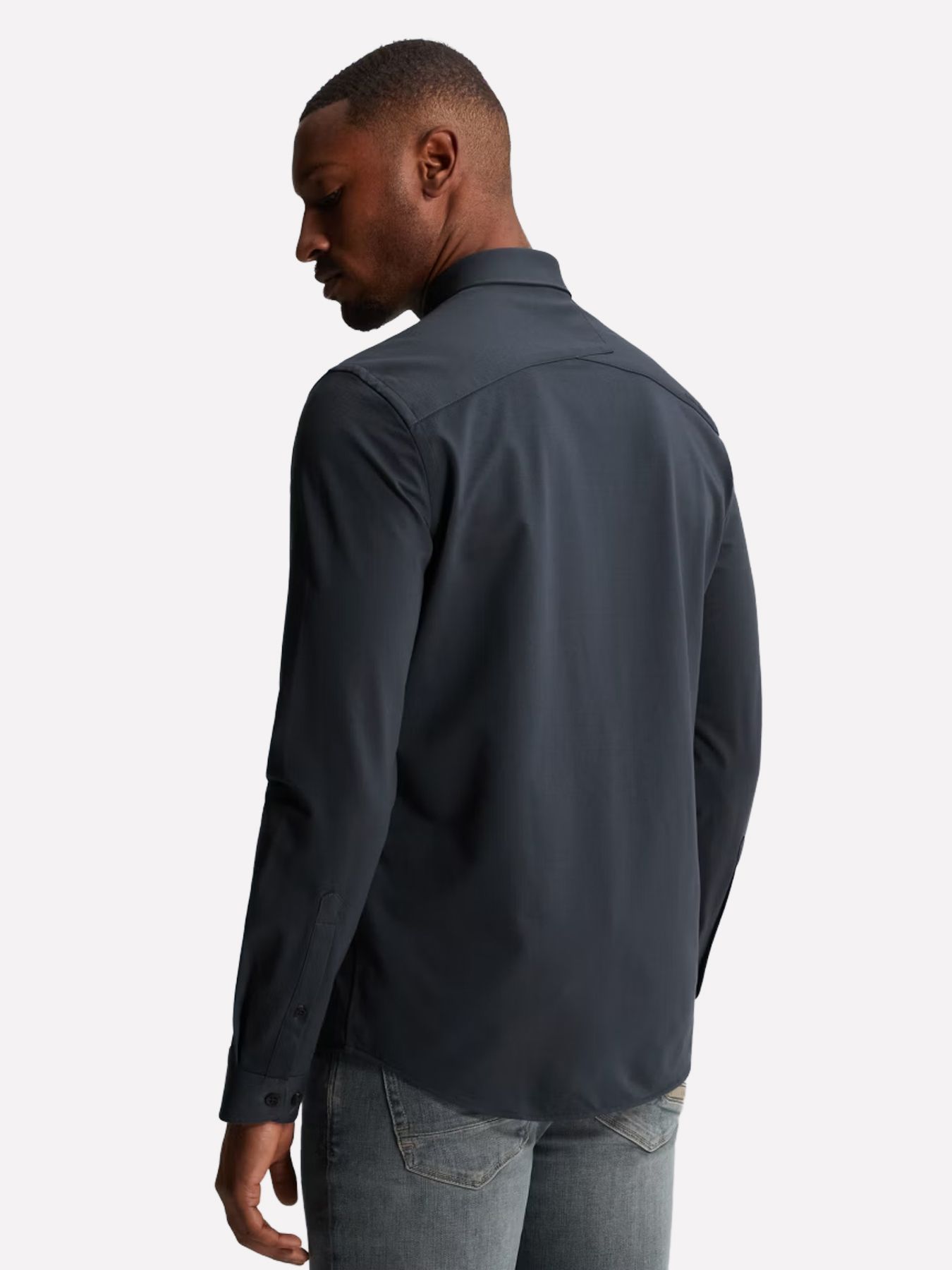 Cast Iron LONG SLEEVE SHIRT Twill Jersey 2 t Sea Storm 2900154769021