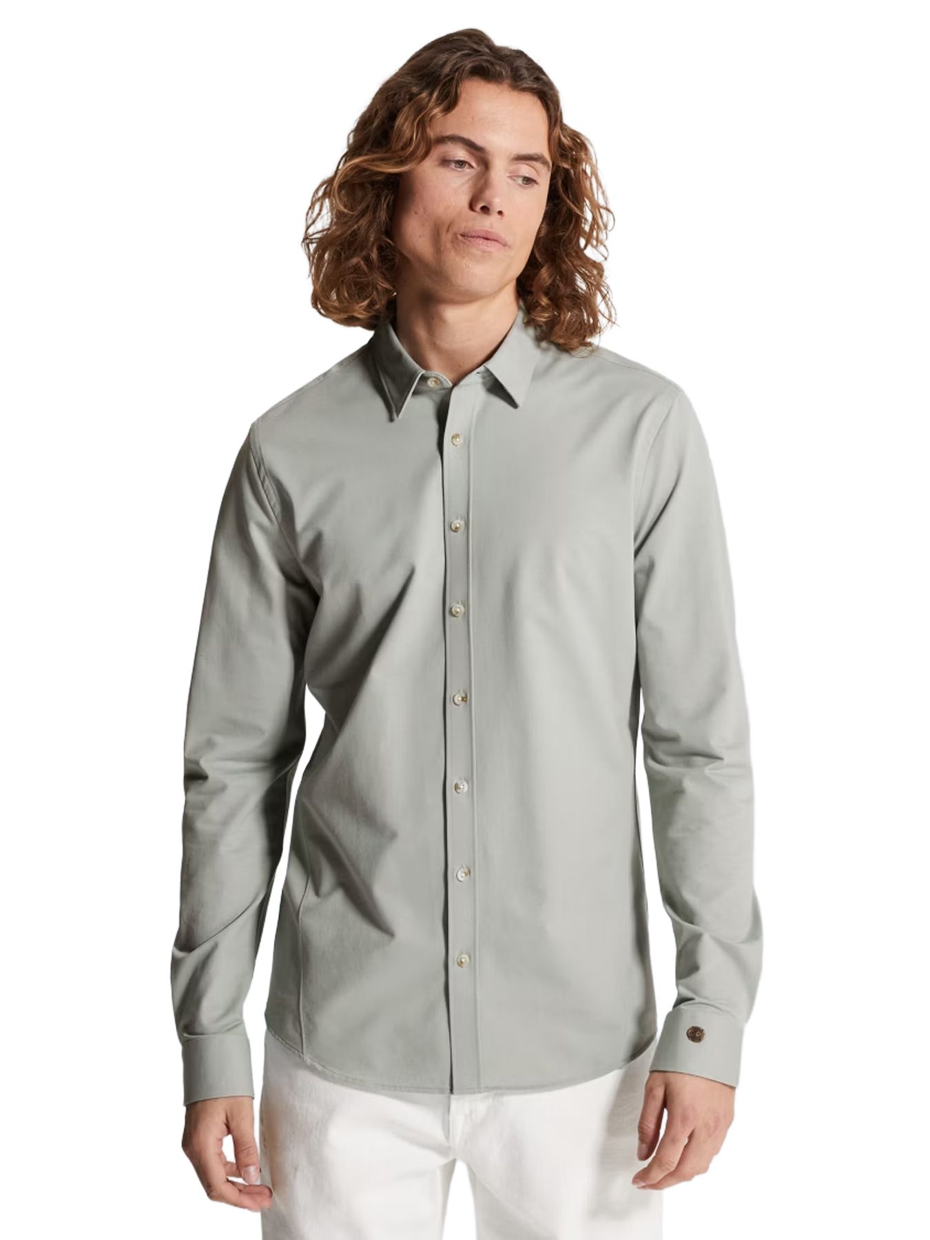 Cast Iron LONG SLEEVE SHIRT Twill Jersey 2 t Belgain Block 2900158491041