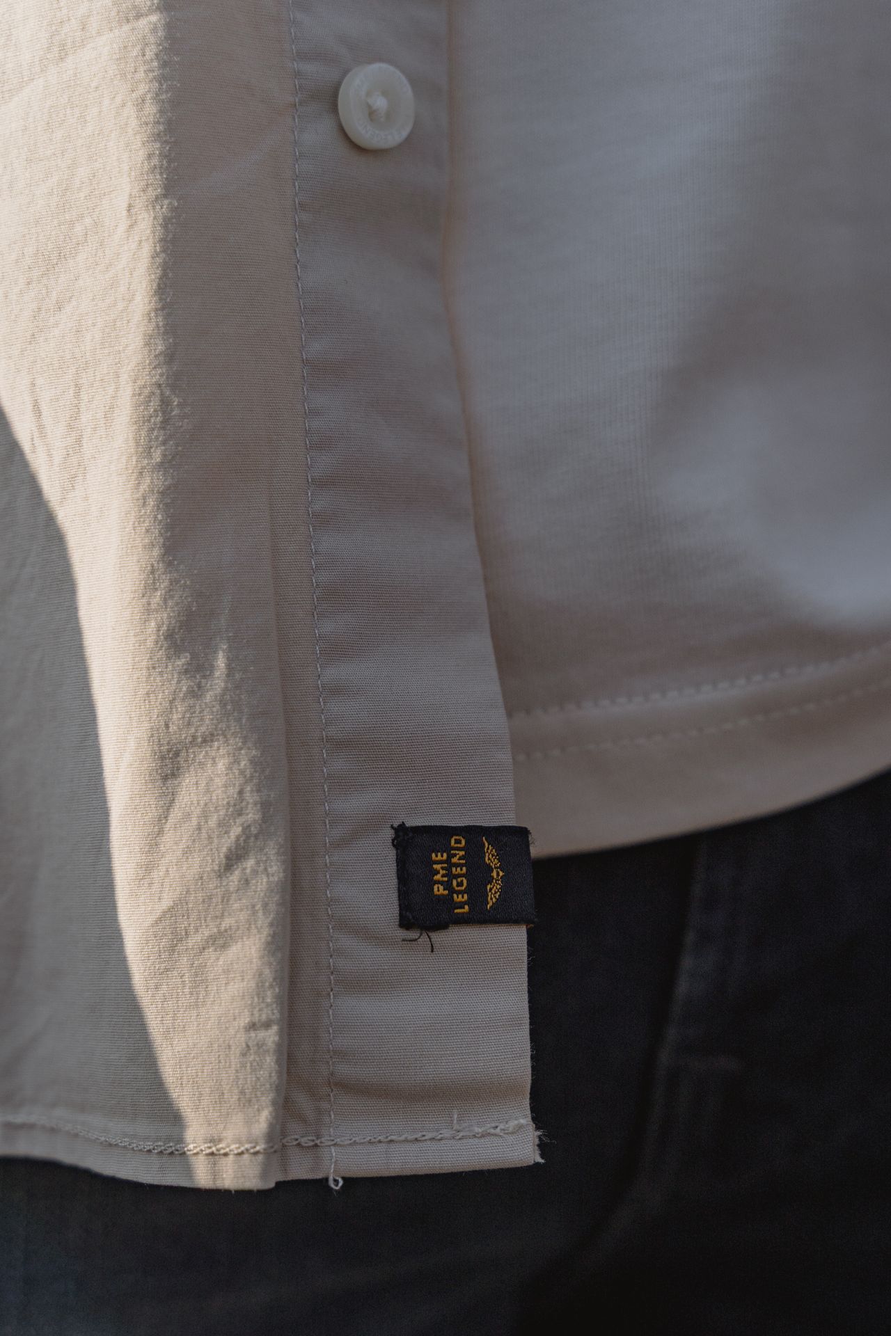 Pme Legend LONG SLEEVE SHIRT American Classic Silver Lining 2900158663059