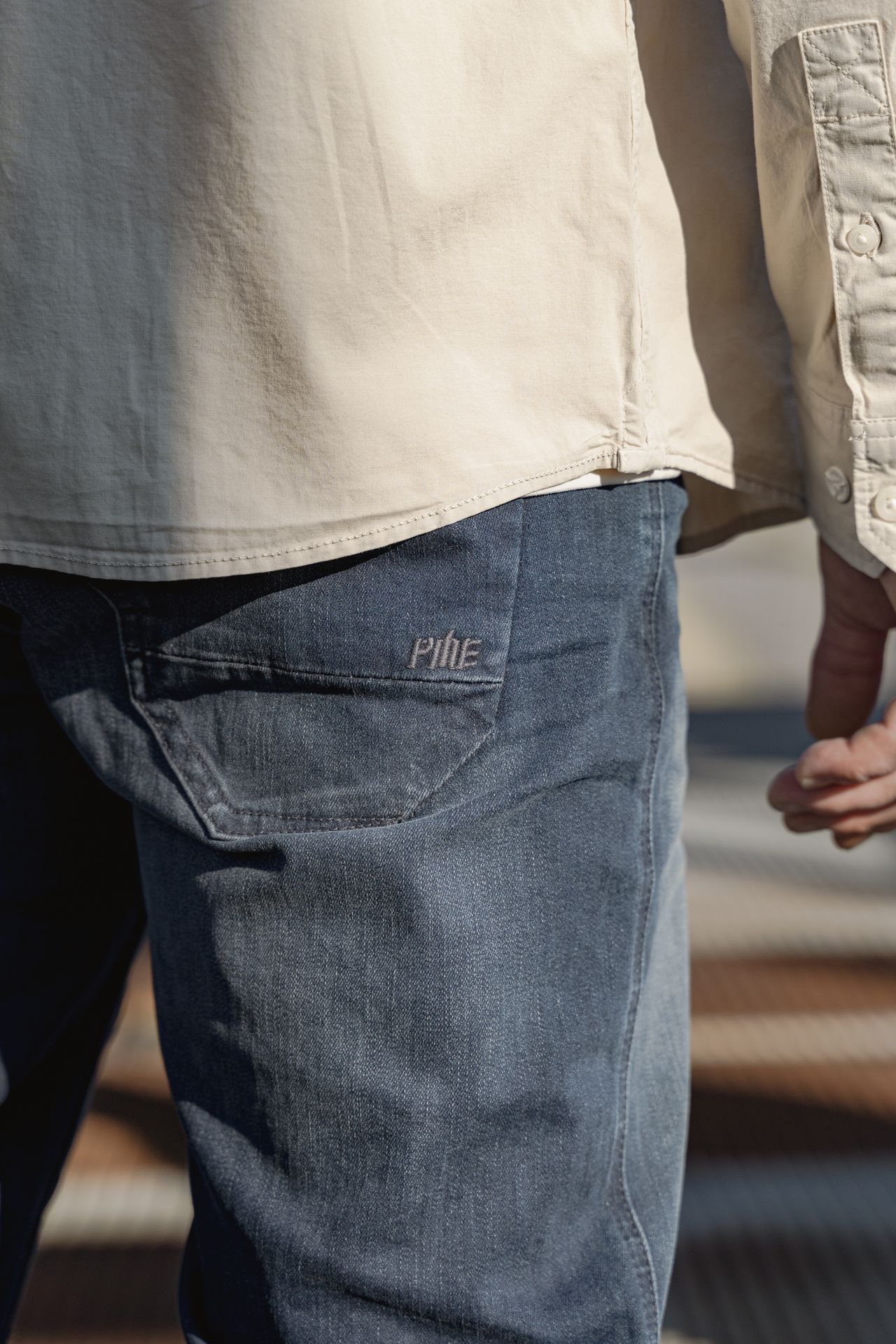Pme Legend LONG SLEEVE SHIRT American Classic Silver Lining 2900158663059