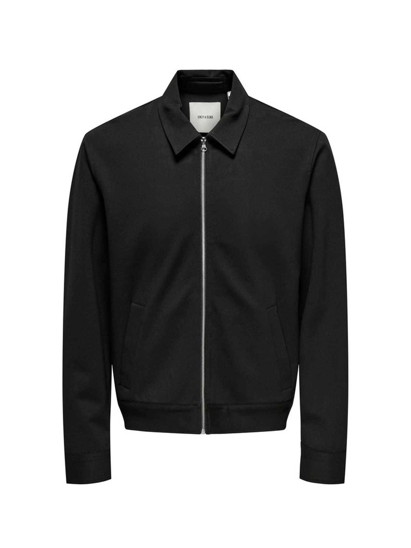 Only & Sons ONSJAKES 0339 REG ZIP OVERSHR FRML Black 00114863-EKA26011400000174