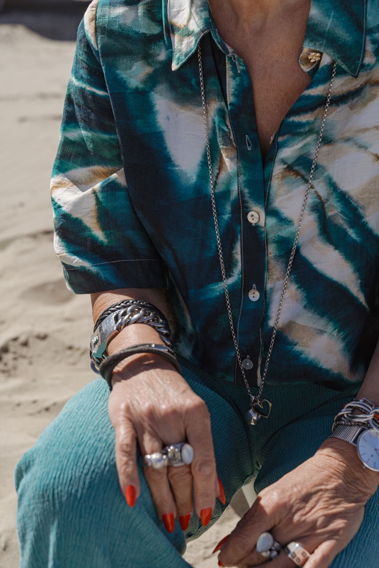Tramontana Blouse Botanique Print Blues 009995 2900160893048