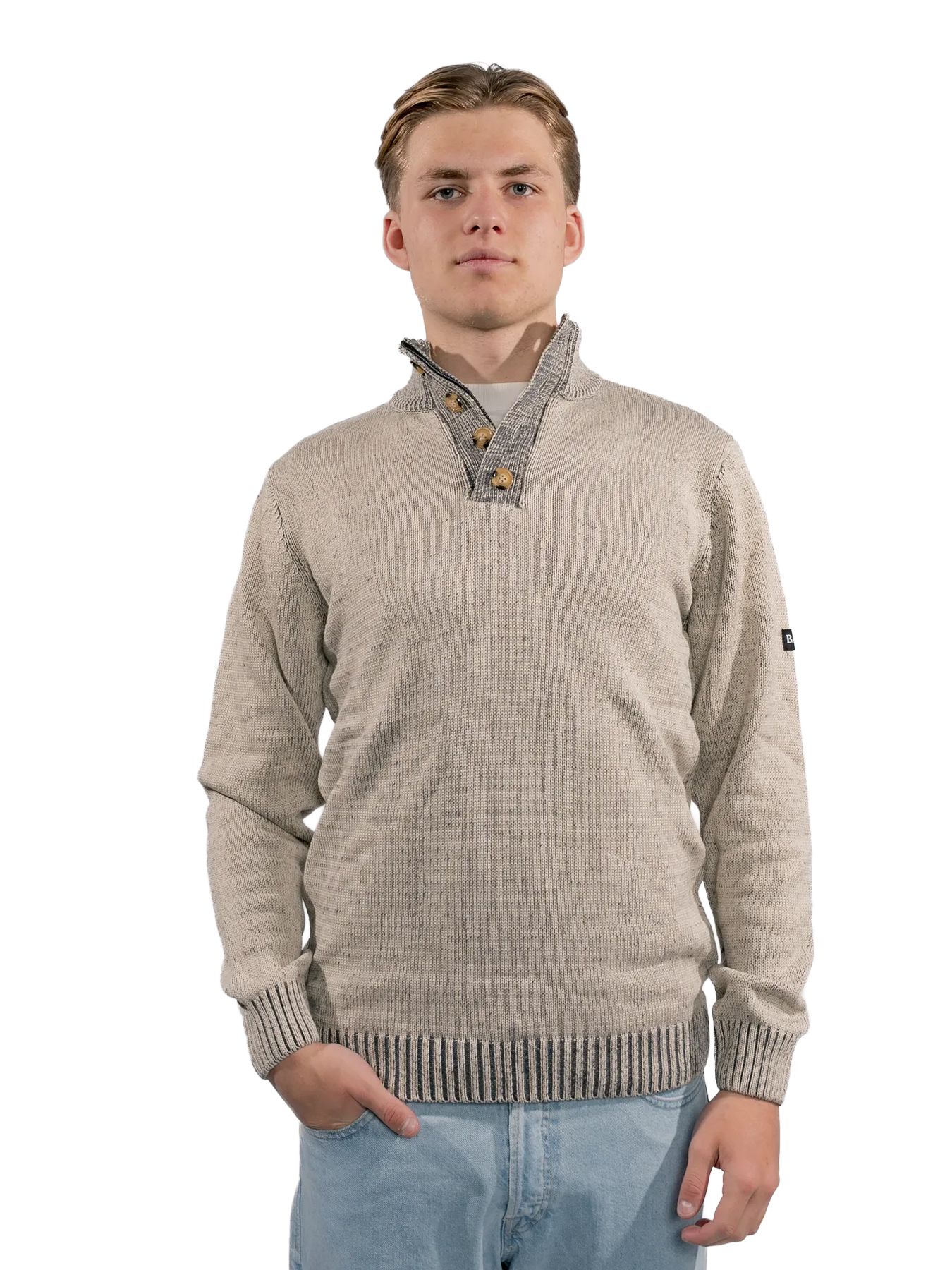 Ballin 5204 Schipper trui Sand 00115677-703