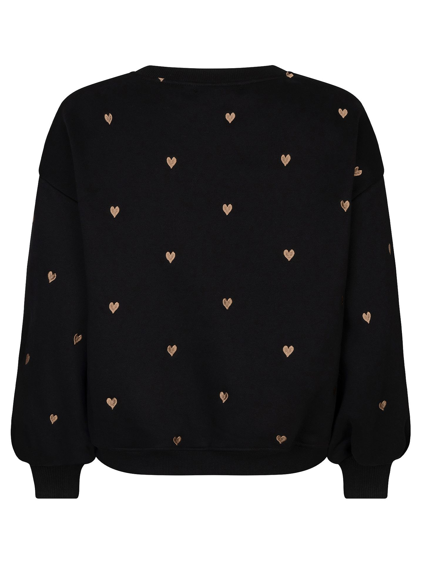Ydence Sweater Hearts Black/Gold 2900161487031 Ydence Sweater Hearts Black/Gold 2900161487031