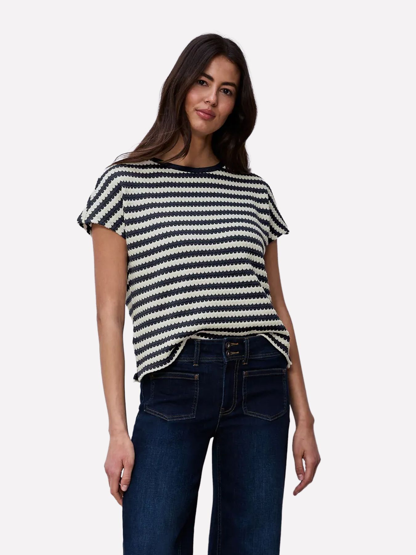 Street-One A324781 yds structure Style Crista shadowed navy 00115932-EKA19000200000860