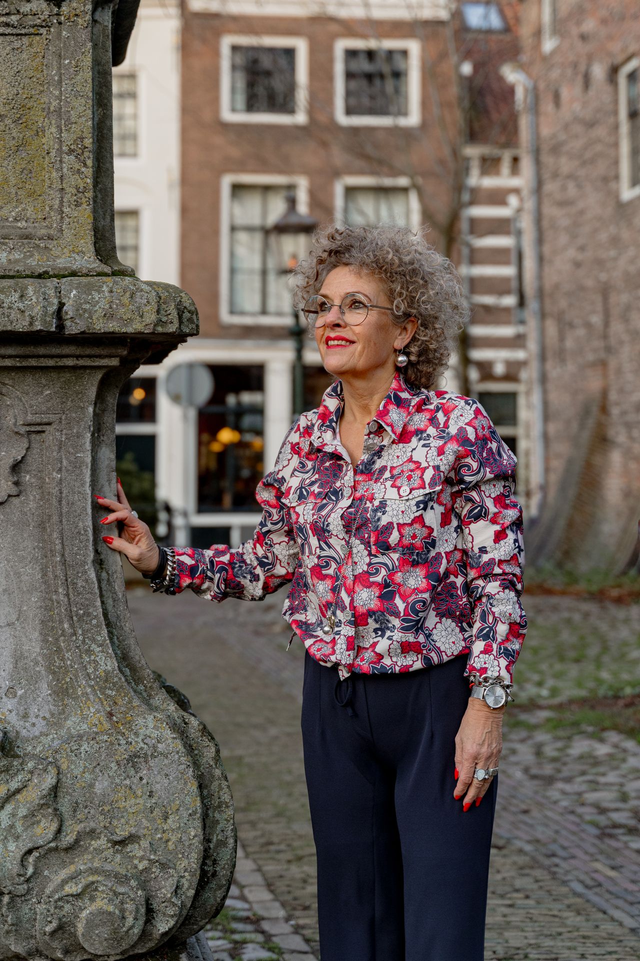 &Co Woman VAYEN FLOWER 61085 l-red multi 2900162719070