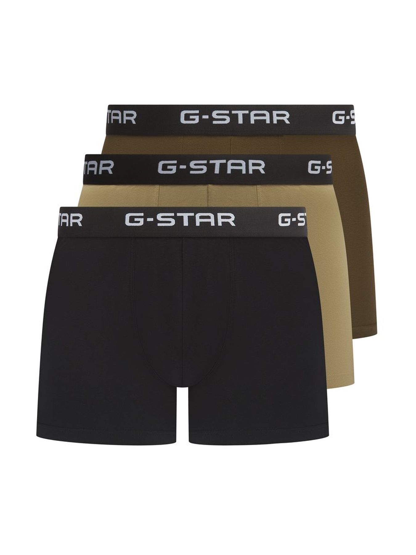 G-star Raw Gsm005 3 pack trunks Dried herb dark olive 2900162738064