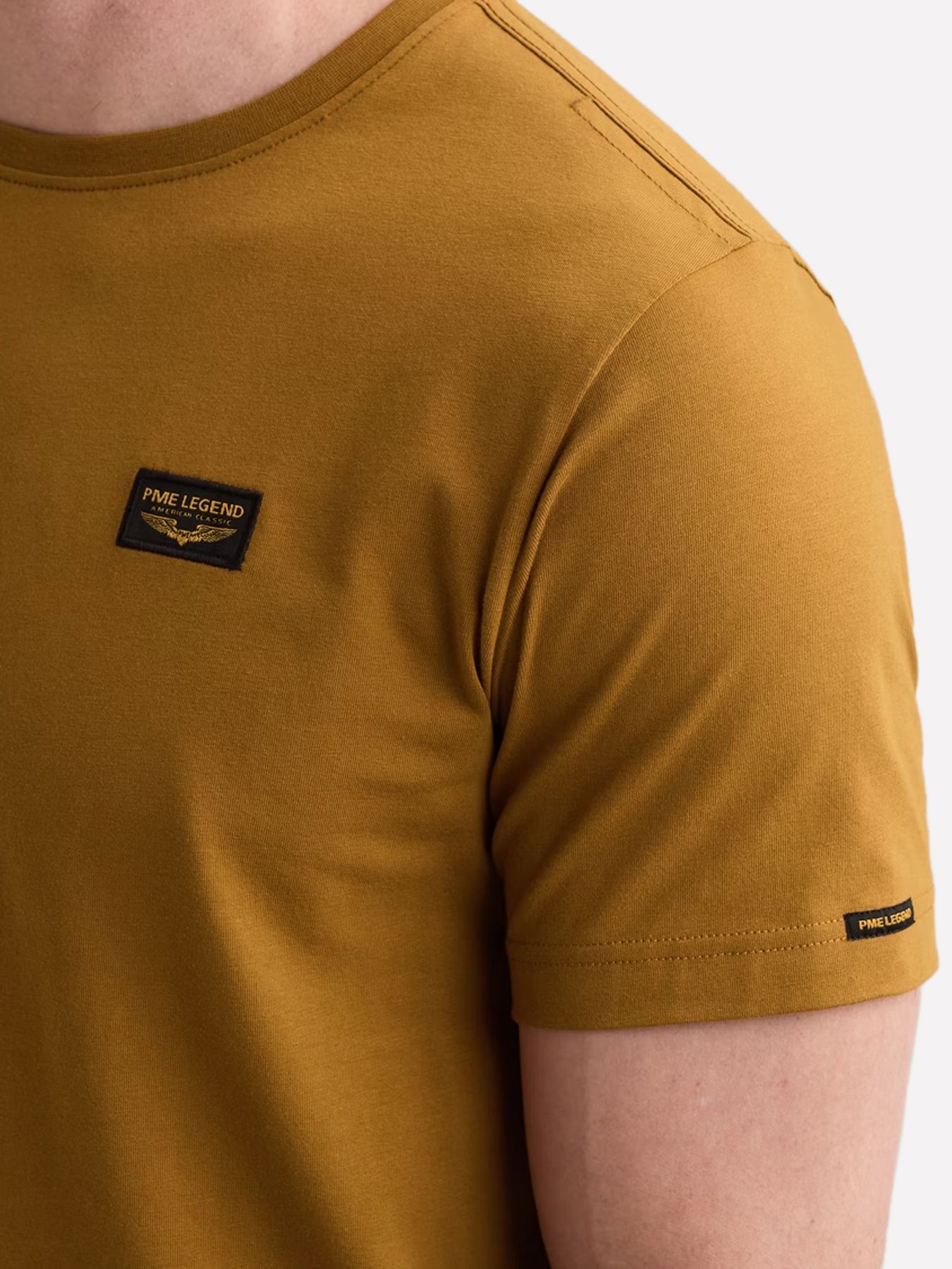 Pme Legend Short sleeve r-neck American Class Golden Brown 2900163297010