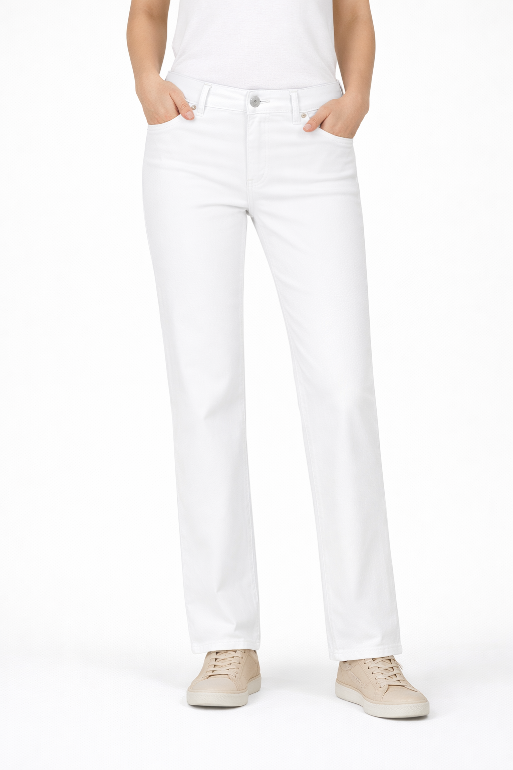 Red Button De Colette 5-pocket white is een witte wide leg br white51 2900163535068
