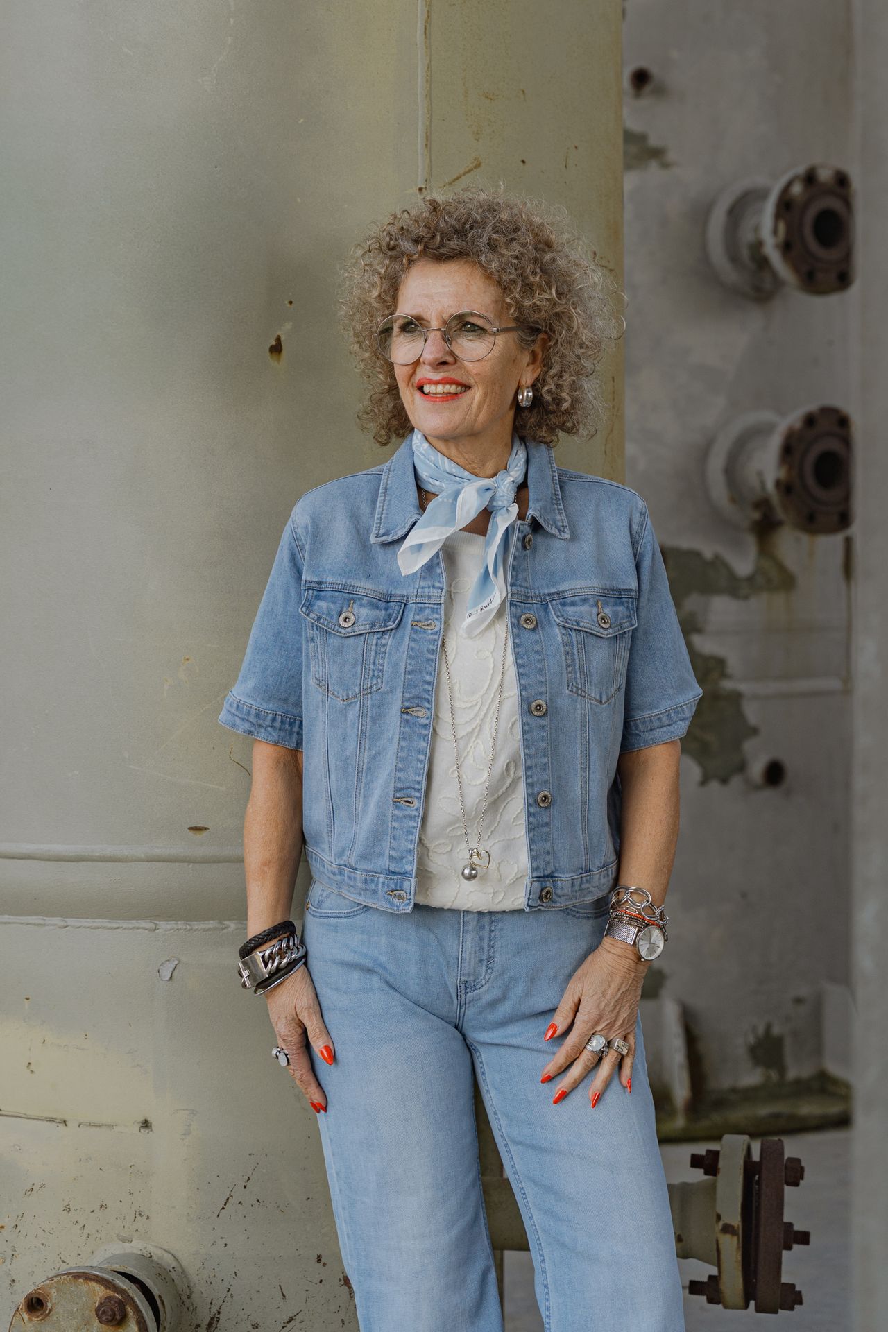 Red Button Jackie Short Sleeve & Bandana midstone189 2900163648041