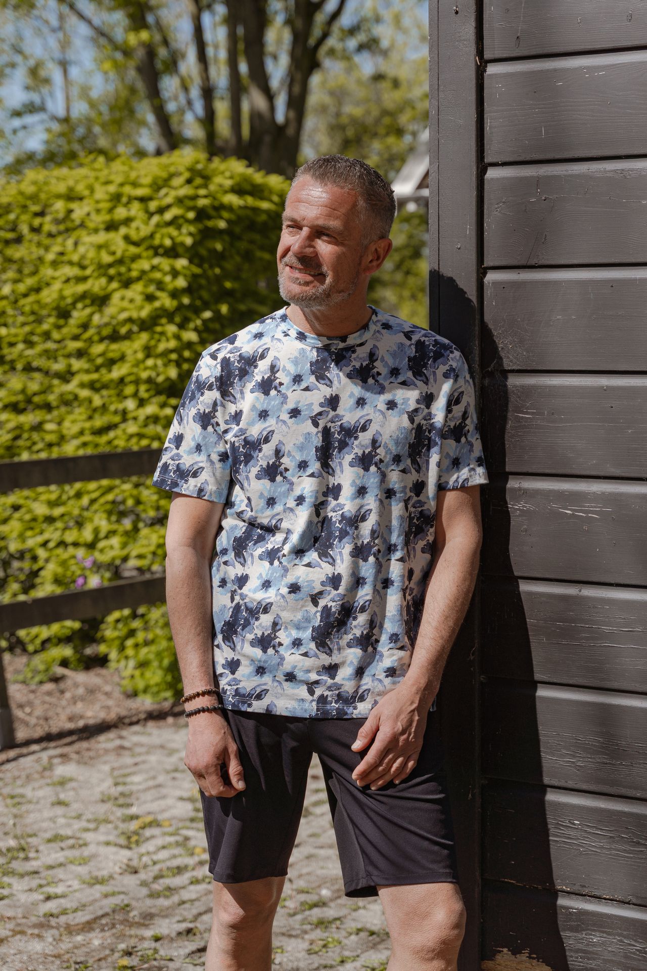 No Excess T-shirt Short Sleeve Printed 030 blue 2900163703061