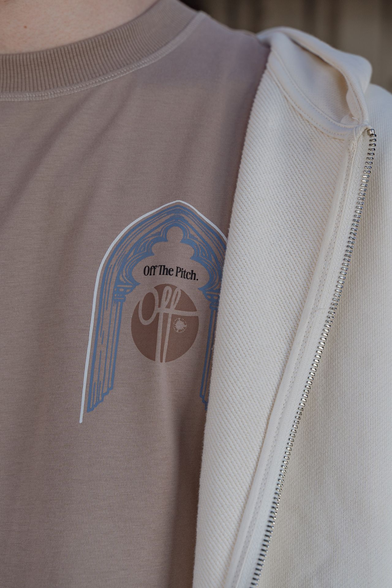 Off The Pitch Sacred loose fit tee Sand 2900163966039