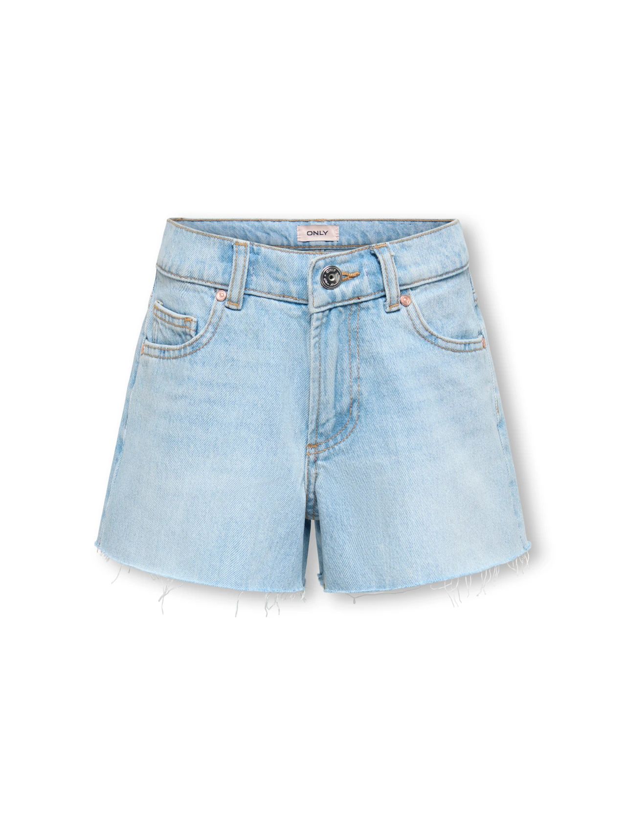 Only KOGROBYN HW RW SHORTS AZG84 DNM NOO Light Blue Denim 00117155-EKA26011400000011