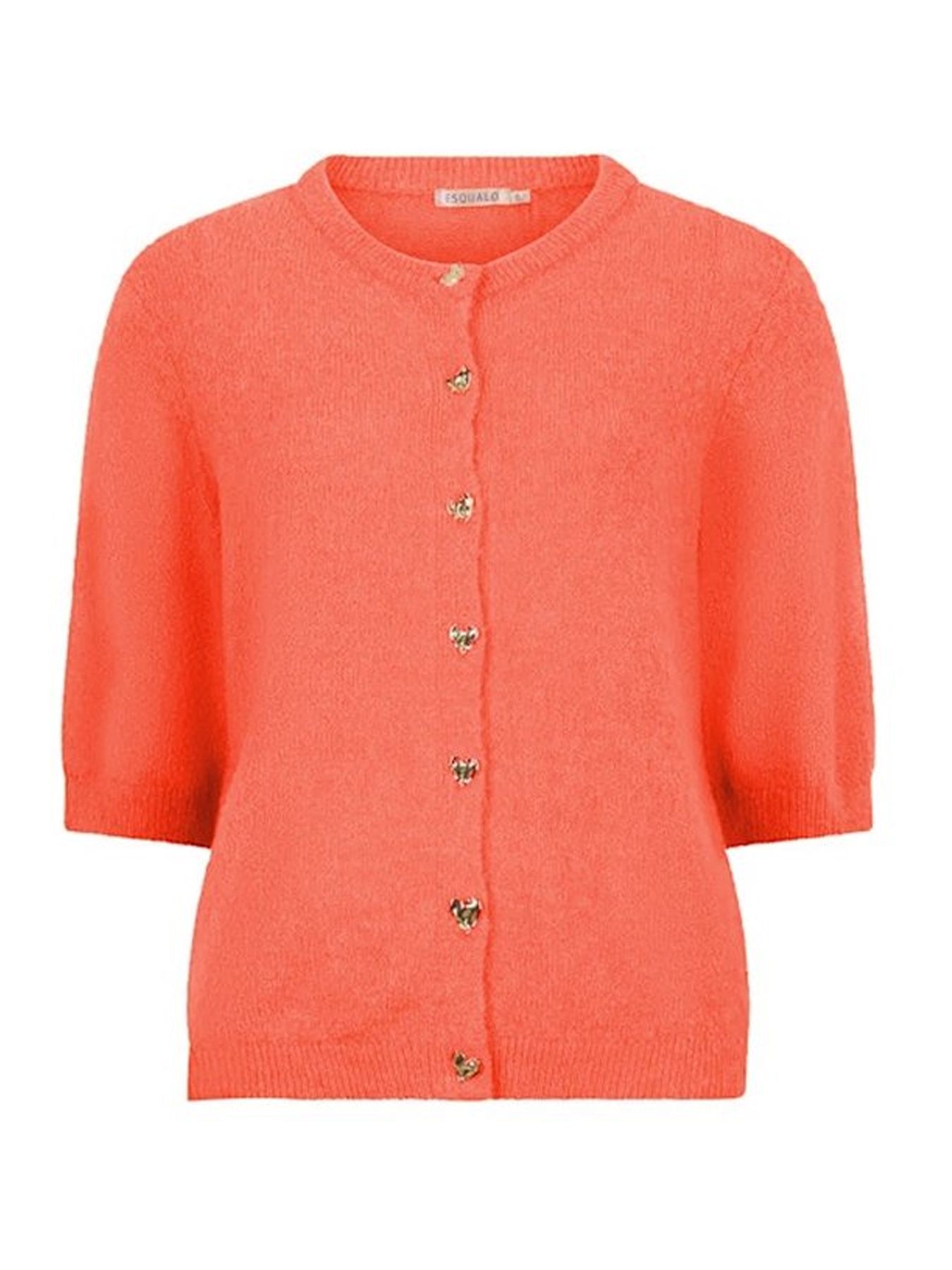 Esqualo Cardigan s/slve fancy buttons 479 chili red 2900164270067