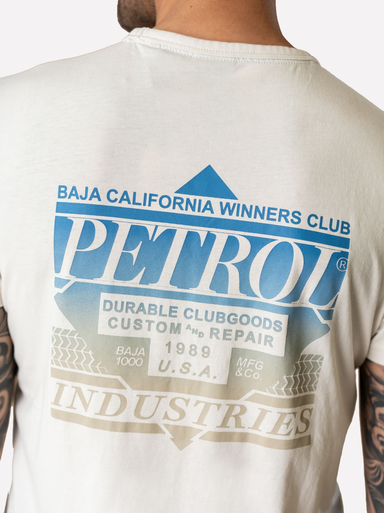 Petrol Industries Men T-Shirt SS Classic Print 0112 seashell 2900165256084