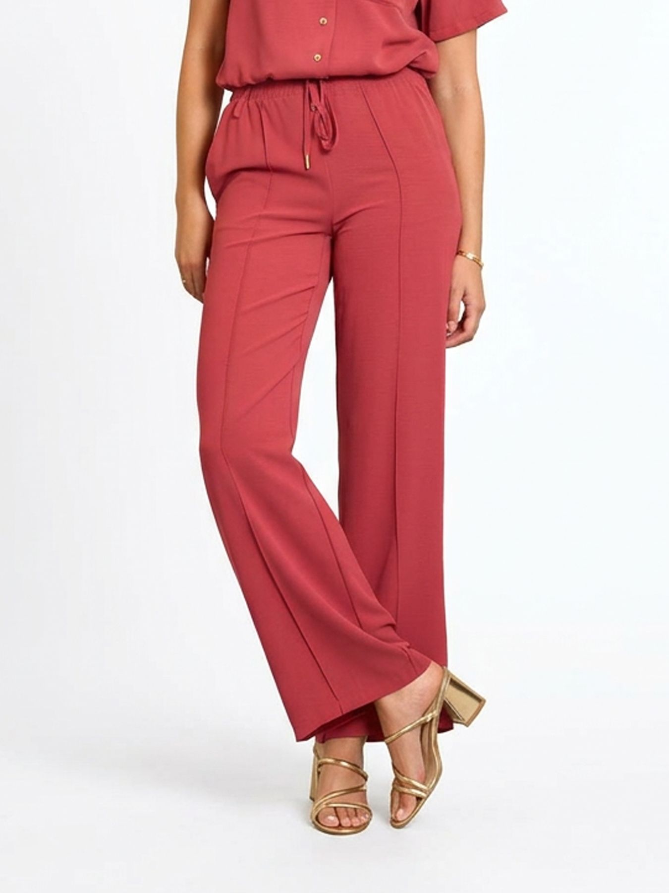 Lofty Manner Trouser Solana 657 brique red 00117818-EKA26013300000079