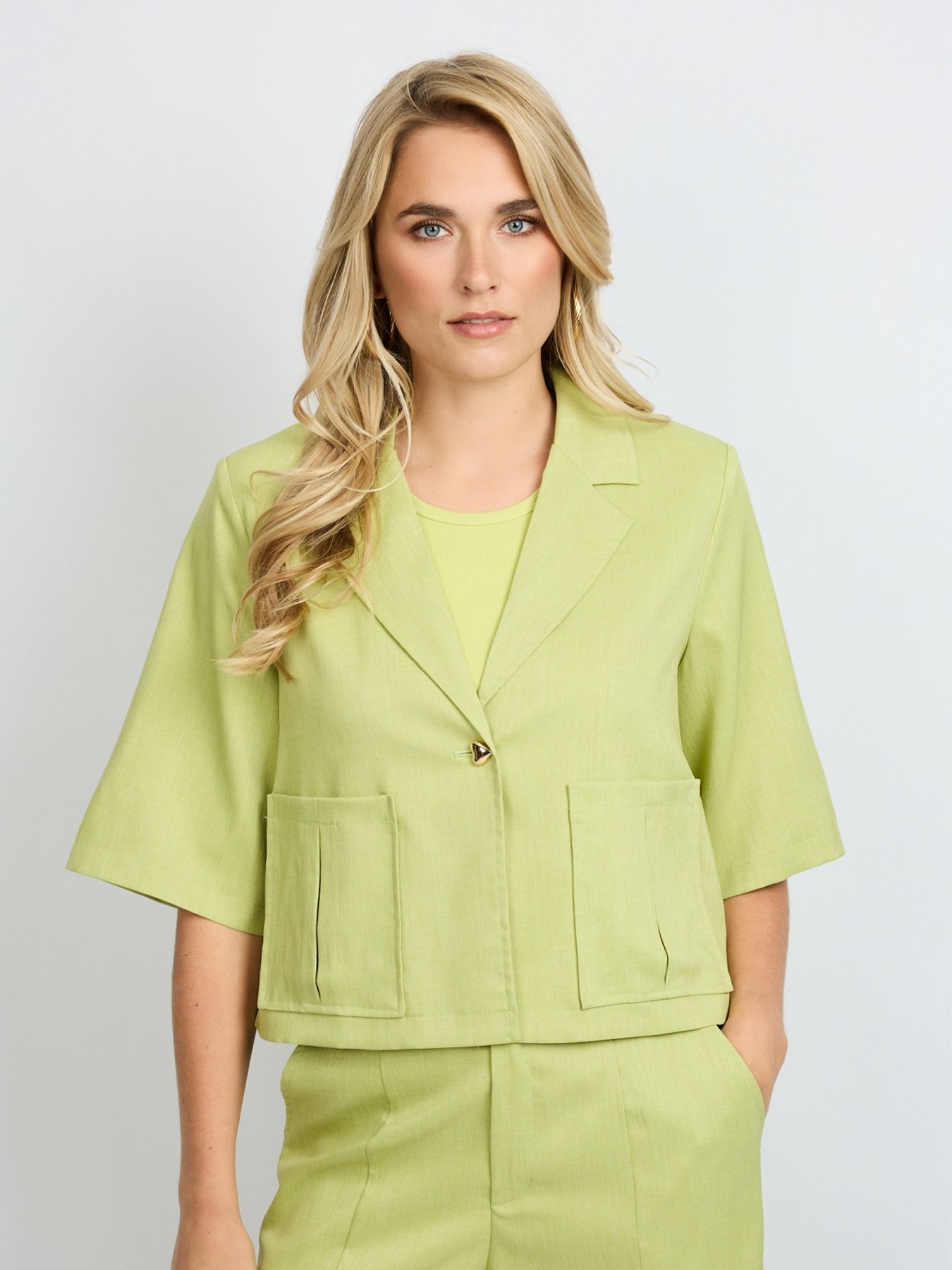 Fluresk Melisa blazer 772 vivid pistache 00117835-EKA07001300000285