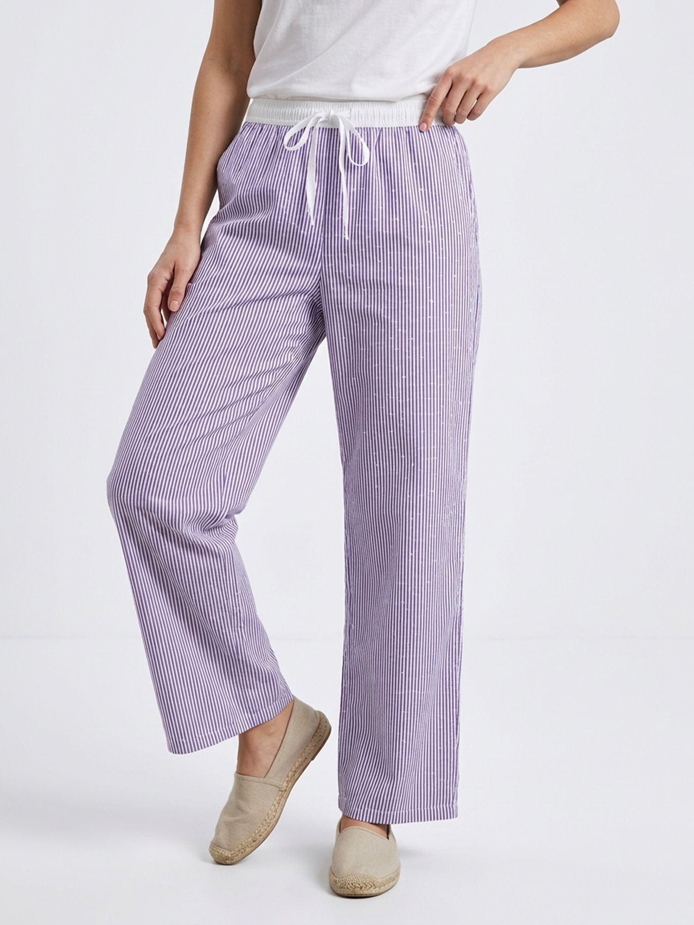 Fluresk Leandra pants 801 violet 00117840-EKA07001300000287
