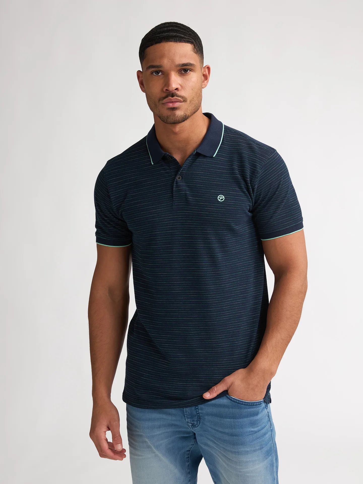 Petrol Industries Men Polo Short Sleeve 5178 navy blue 00118281-EKA26002700000114
