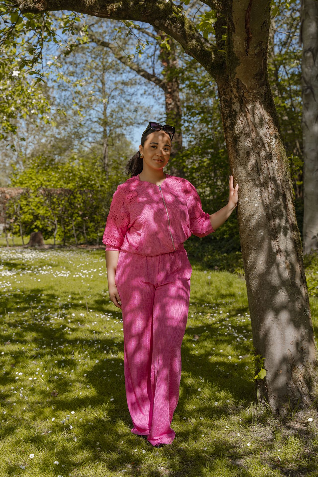 Fluresk Evia jacket 217 bright pink 2900166518136