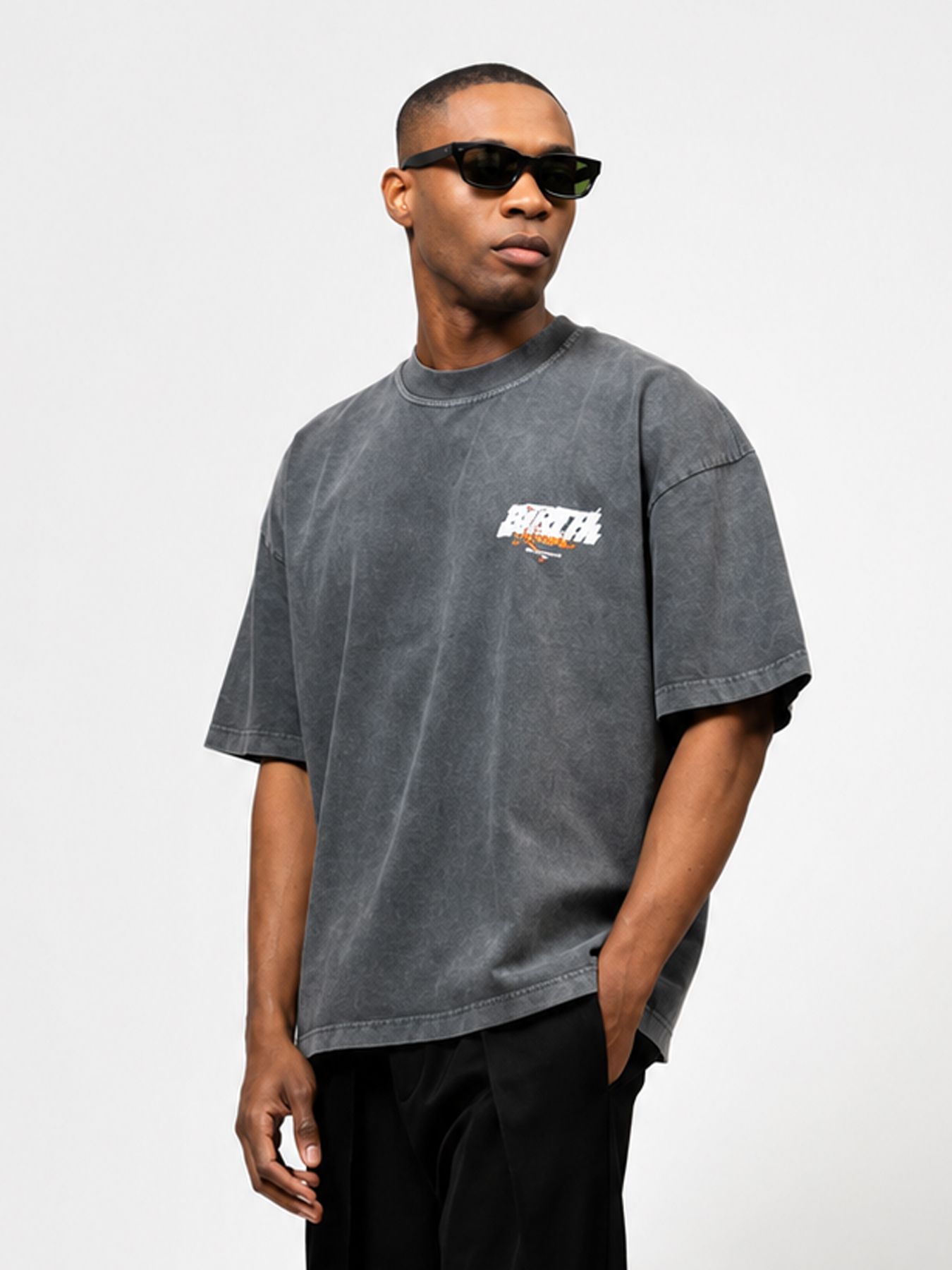 Equalité Societe resort boxy tee Grey 00118780-GREY