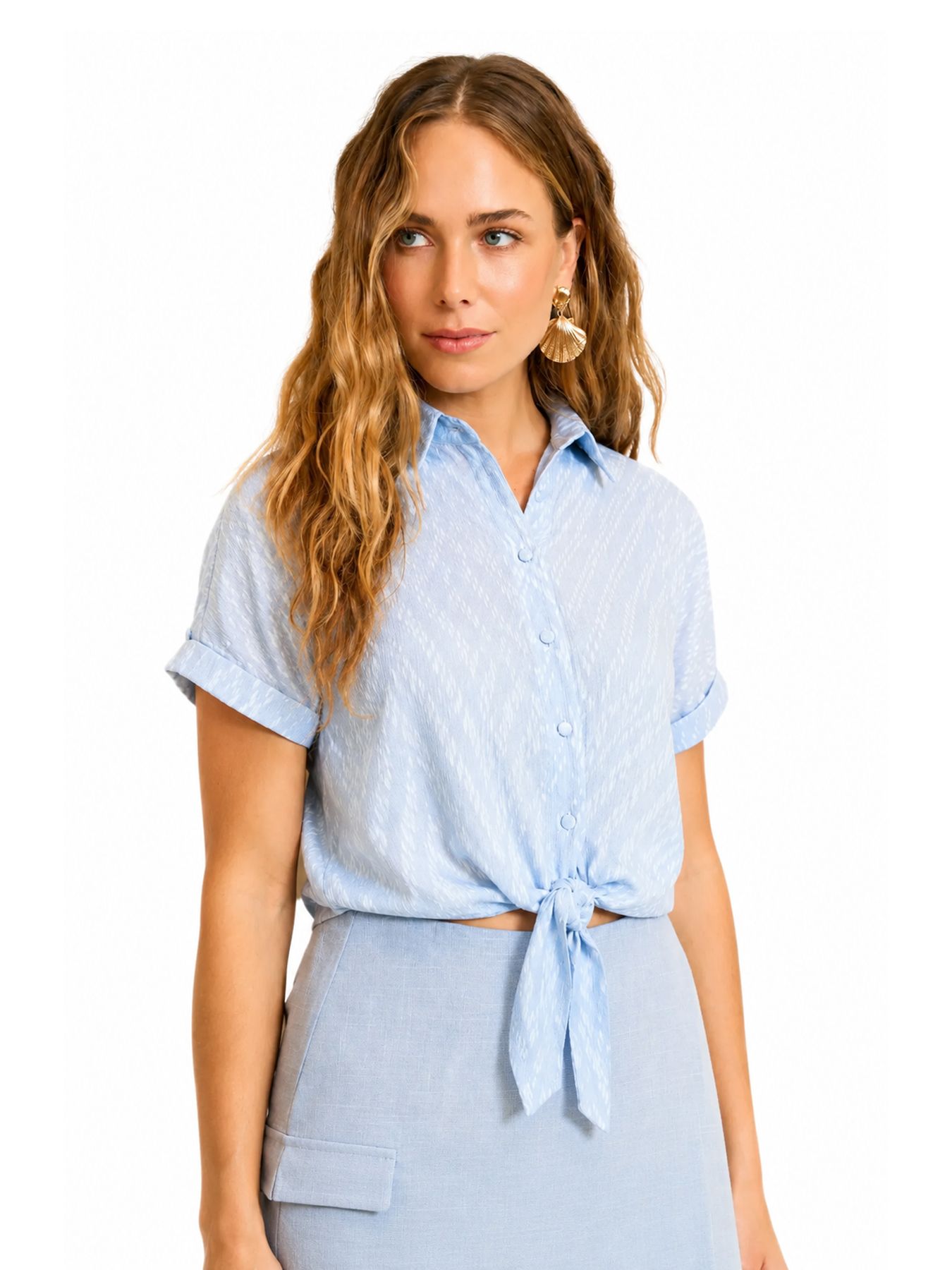 Lofty Manner Blouse Brisa 400 blue 2900167803033