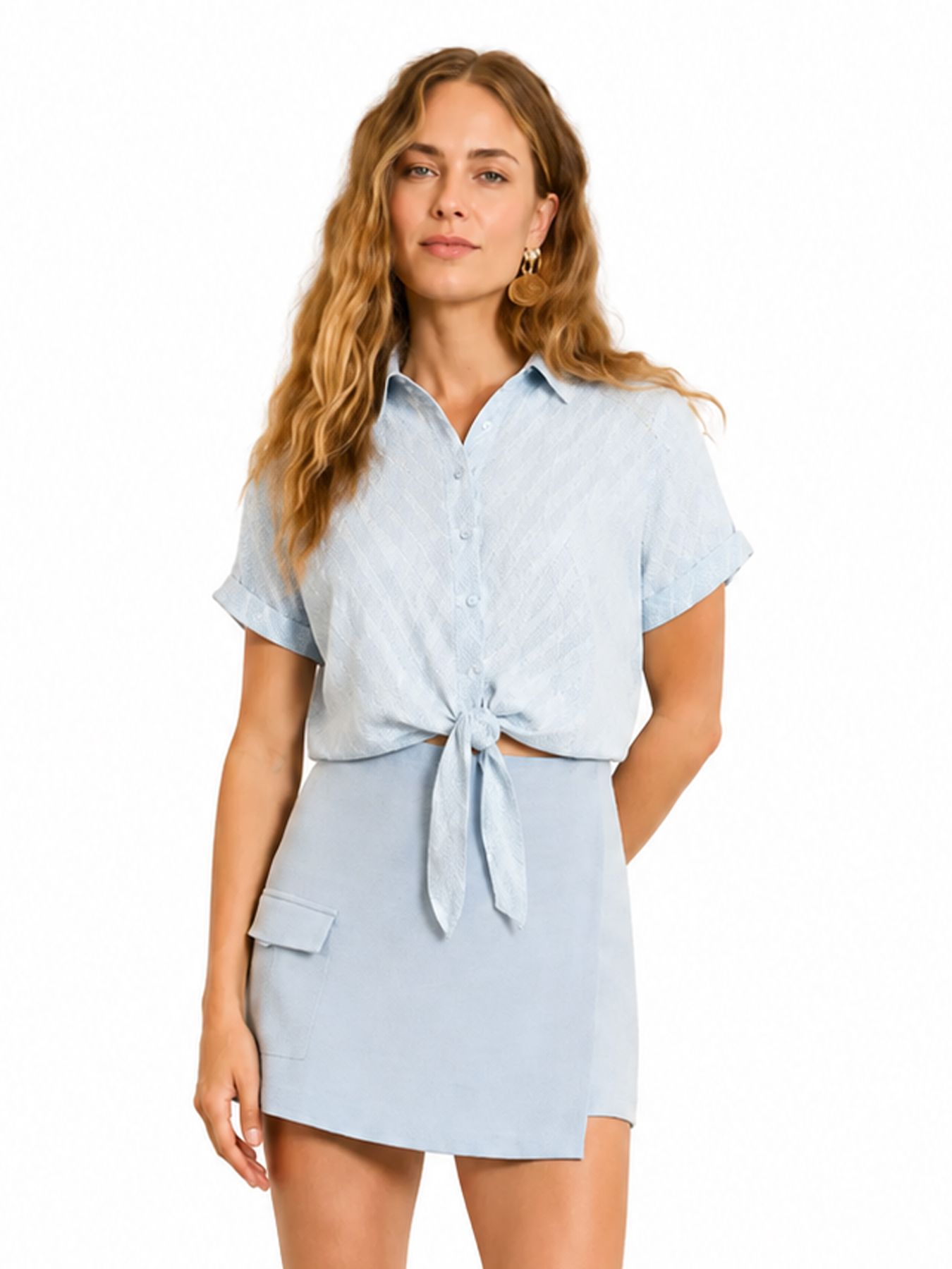 Lofty Manner Blouse Brisa 400 blue 00119110-EKA26013300000028