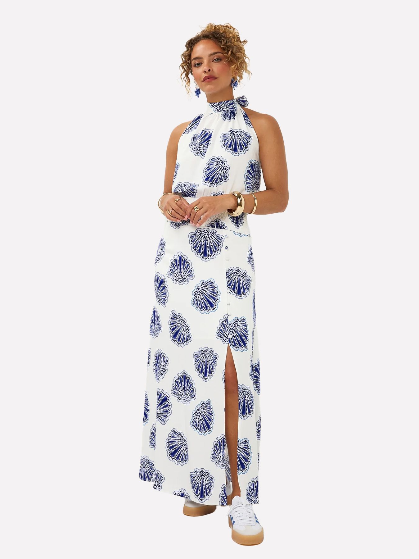 Ydence Skirt Louis Blue 00119138-9FJ