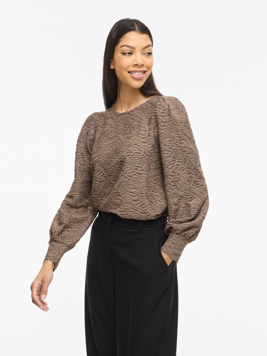 Object VIFINA L/S O-NECK TOP - NOOS Falcon 00119189-EKA22000400000235