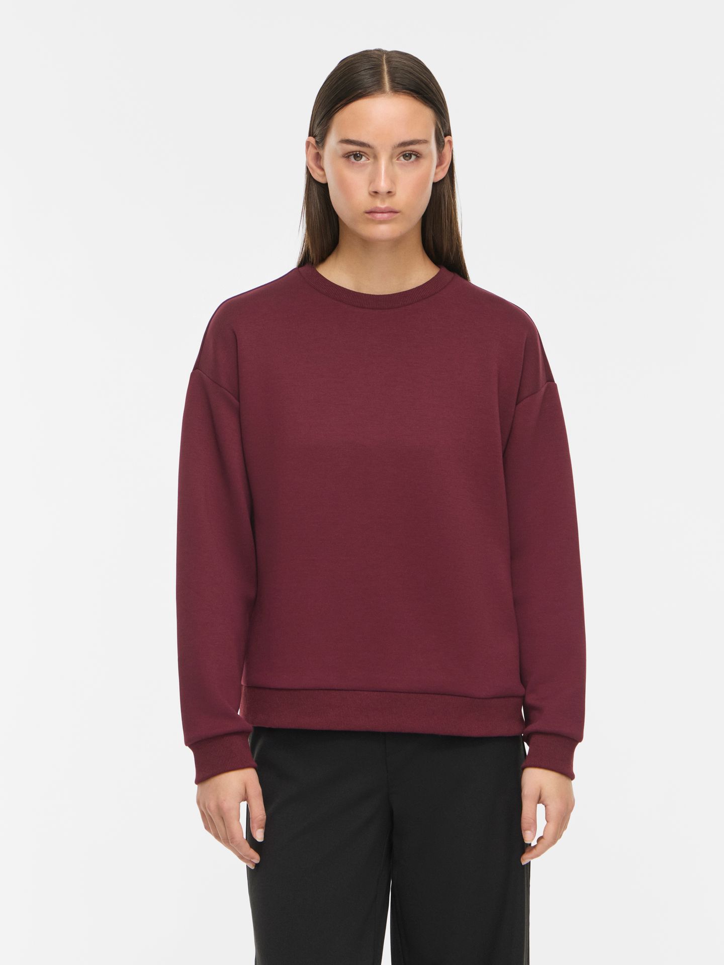 Vila VISANDY L/S SWEAT TOP - NOOS Port Royale 00119397-EKA22000400000242