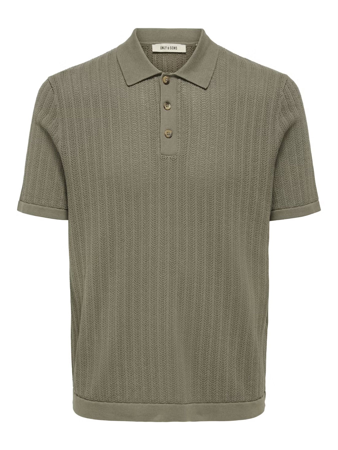Only & Sons ONSMOON LS STRUCTURE POLO REG NOOS Bungee Cord 2900168638030
