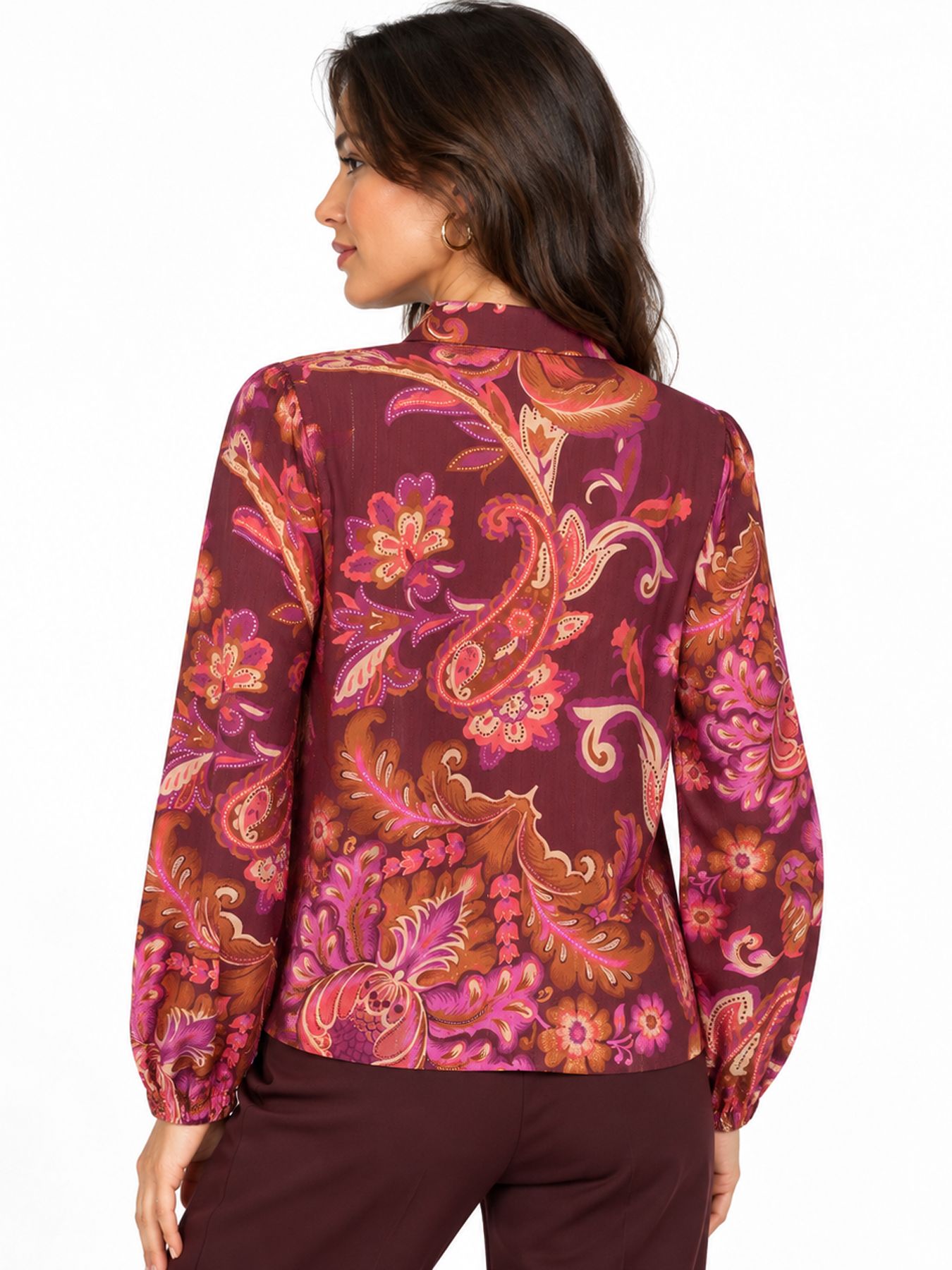 Geisha blouse 445 fuchsia/coral 2900168641047