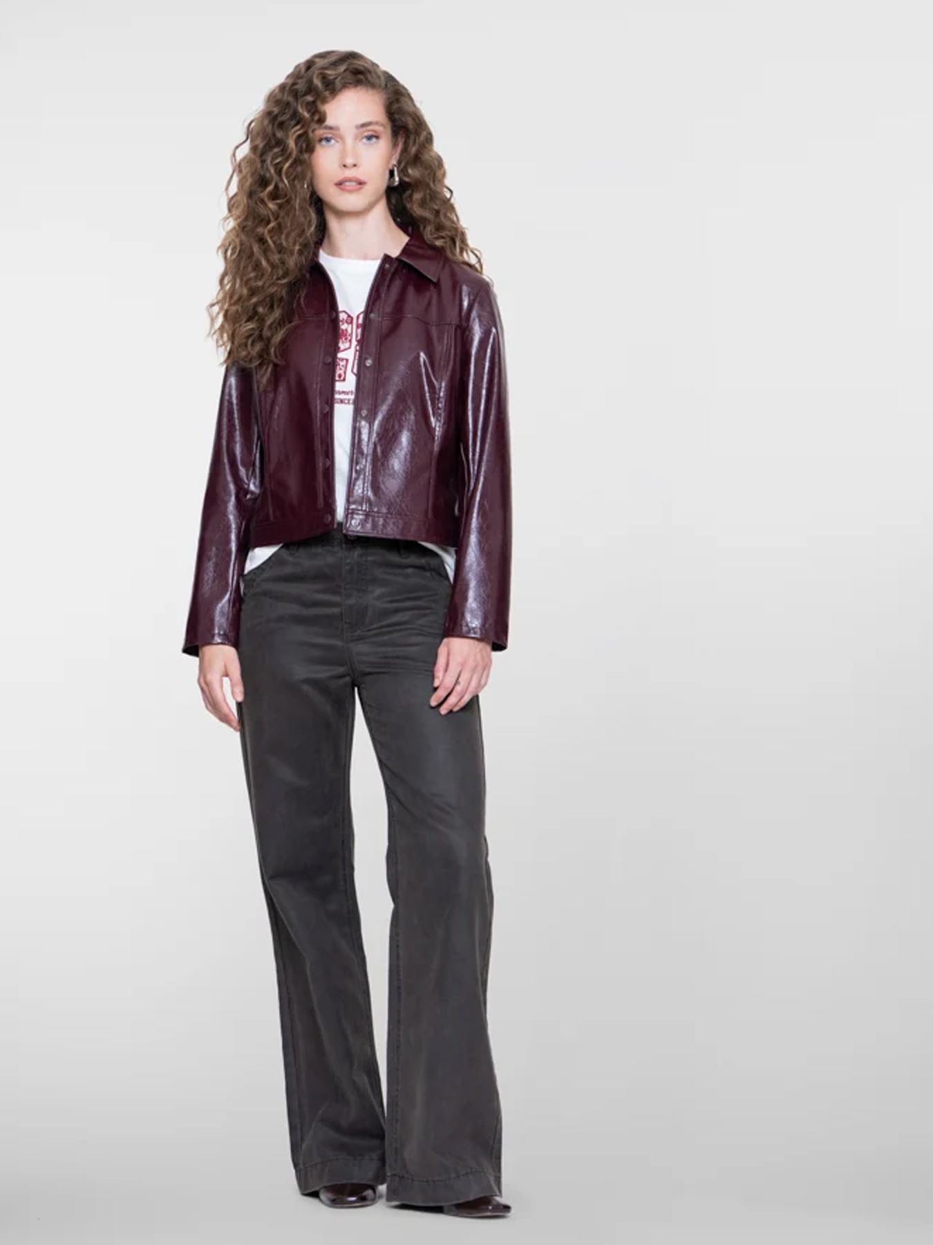 Geisha Jacket leather look 485 port 2900168644048