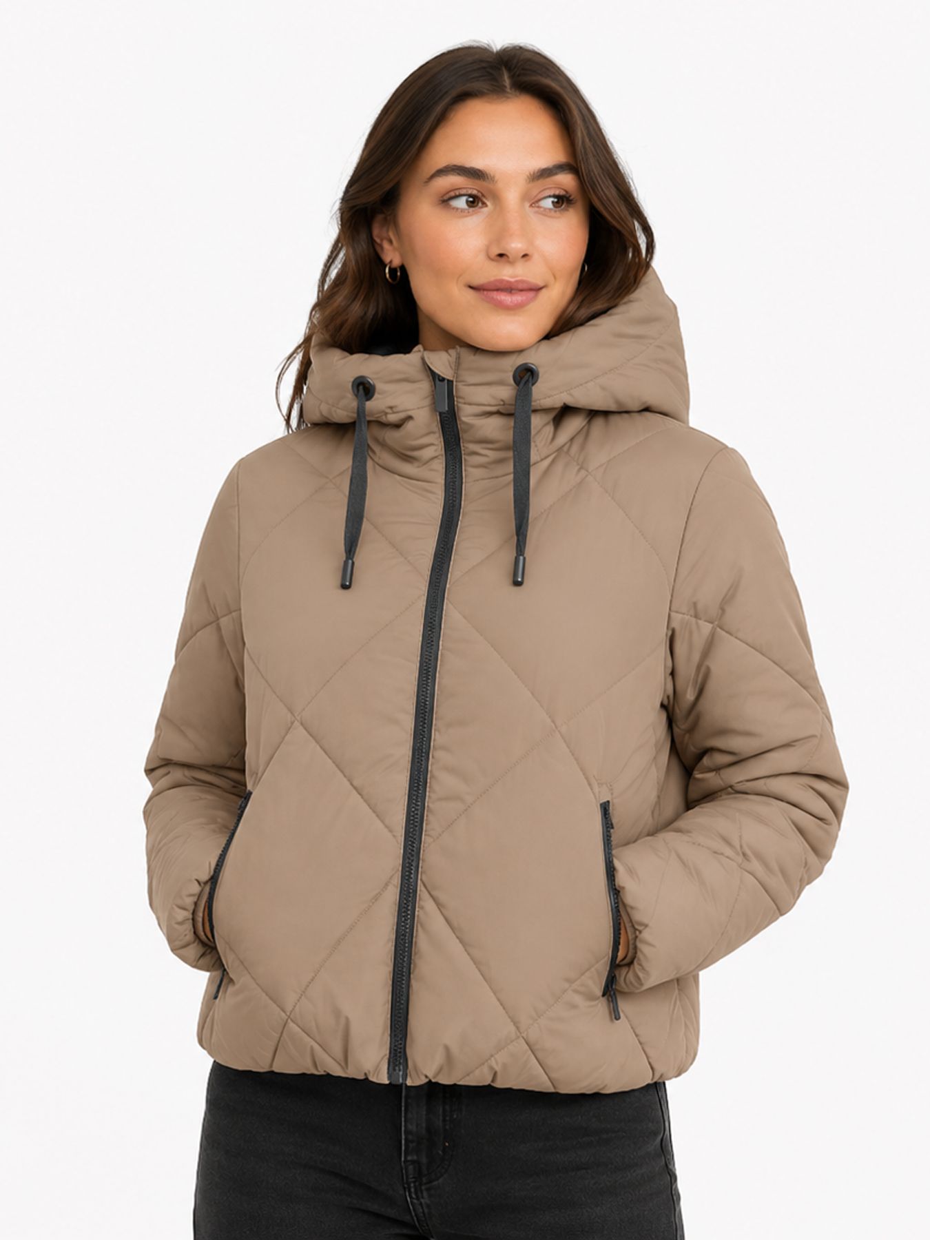 Only ONLMAGGI JACKET CC OTW Silver Mink 00119660-EKA26011400001123