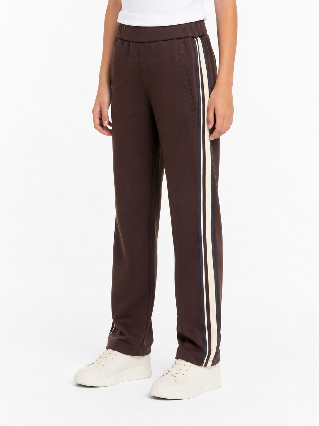 Kids Only KOGWARM UP LIFE X TRACK PANT PNT Coffee Bean/TONE IN TONE LUREX 00115031-EKA26011400003658