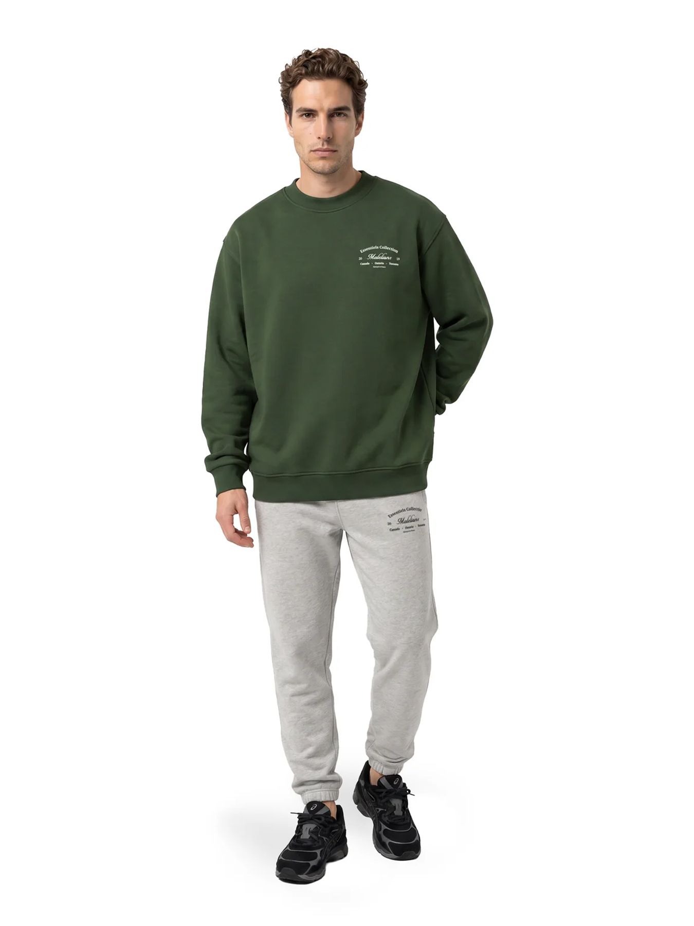 Malelions Malelions Men Marina Sweater 43023 racing green 00120050-EKA26010700000032