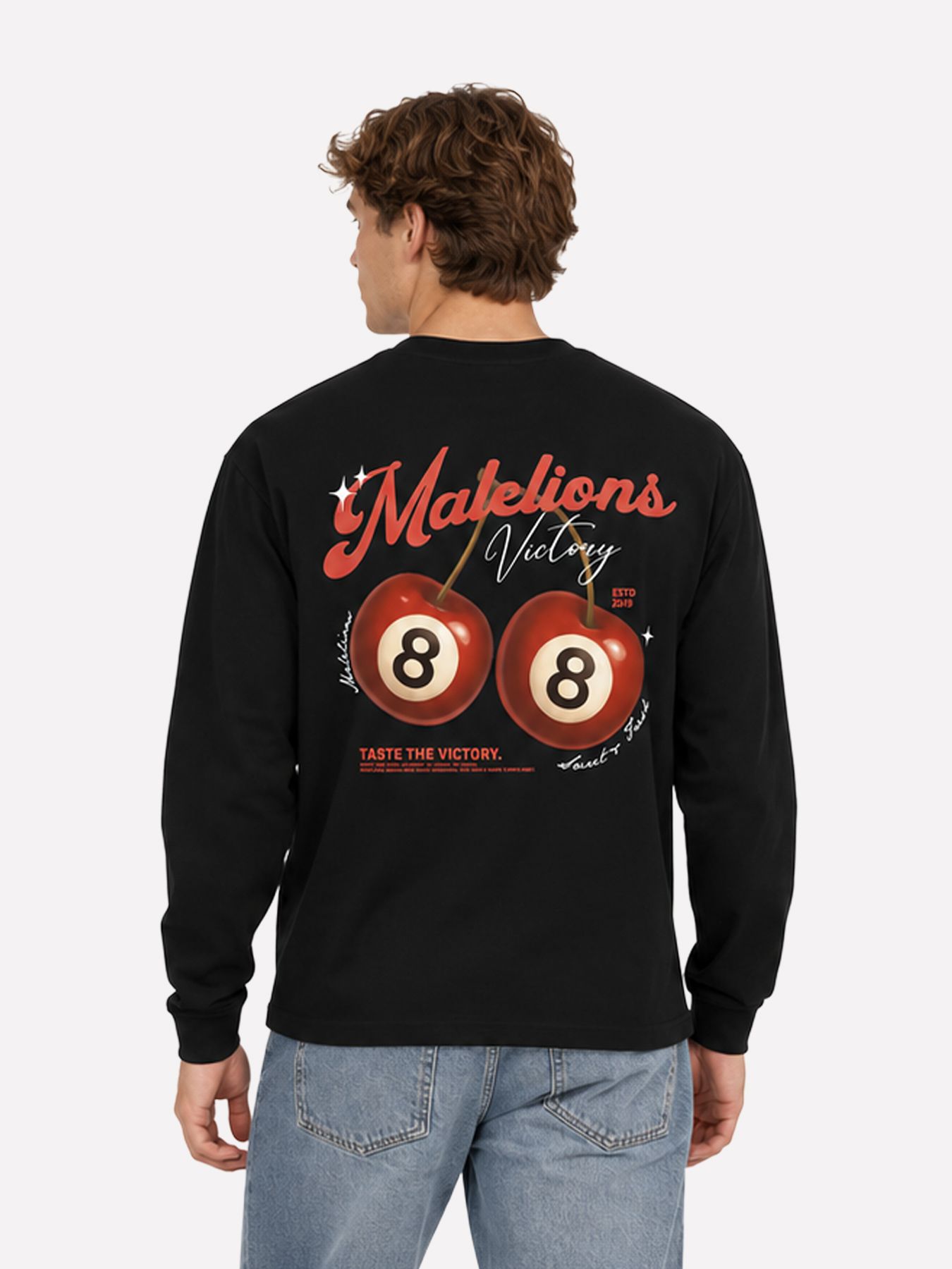 Malelions Malelions Men Victory Taste Longsleeve T-Shirt 49001 black 00120055-EKA26010700000006