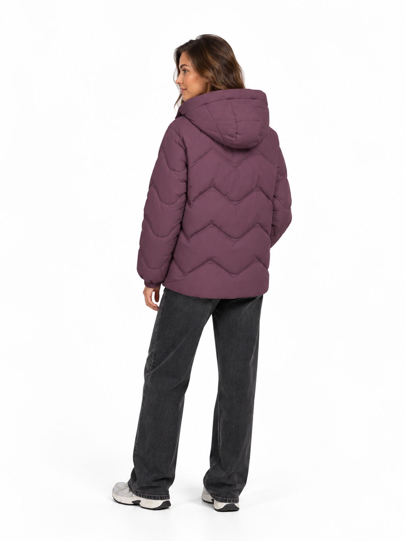 JDY JDYPOWER SHORT HOOD PUFFER OTW HAB Huckleberry 2900169706059