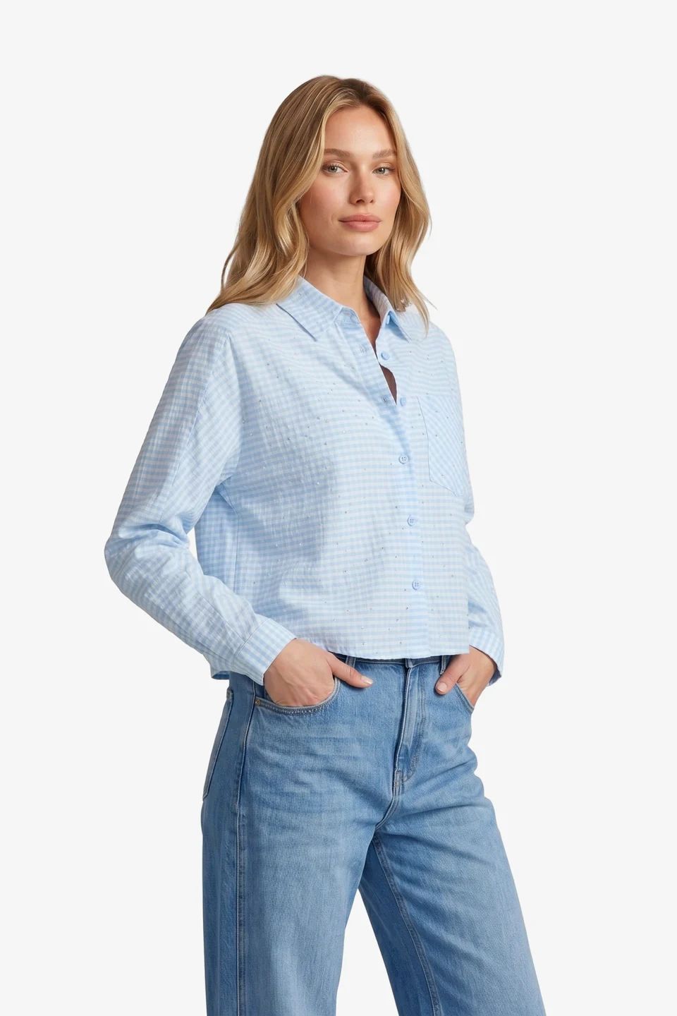 Fluresk Benja blouse 653 celestial blue 00120326-EKA26015100000018