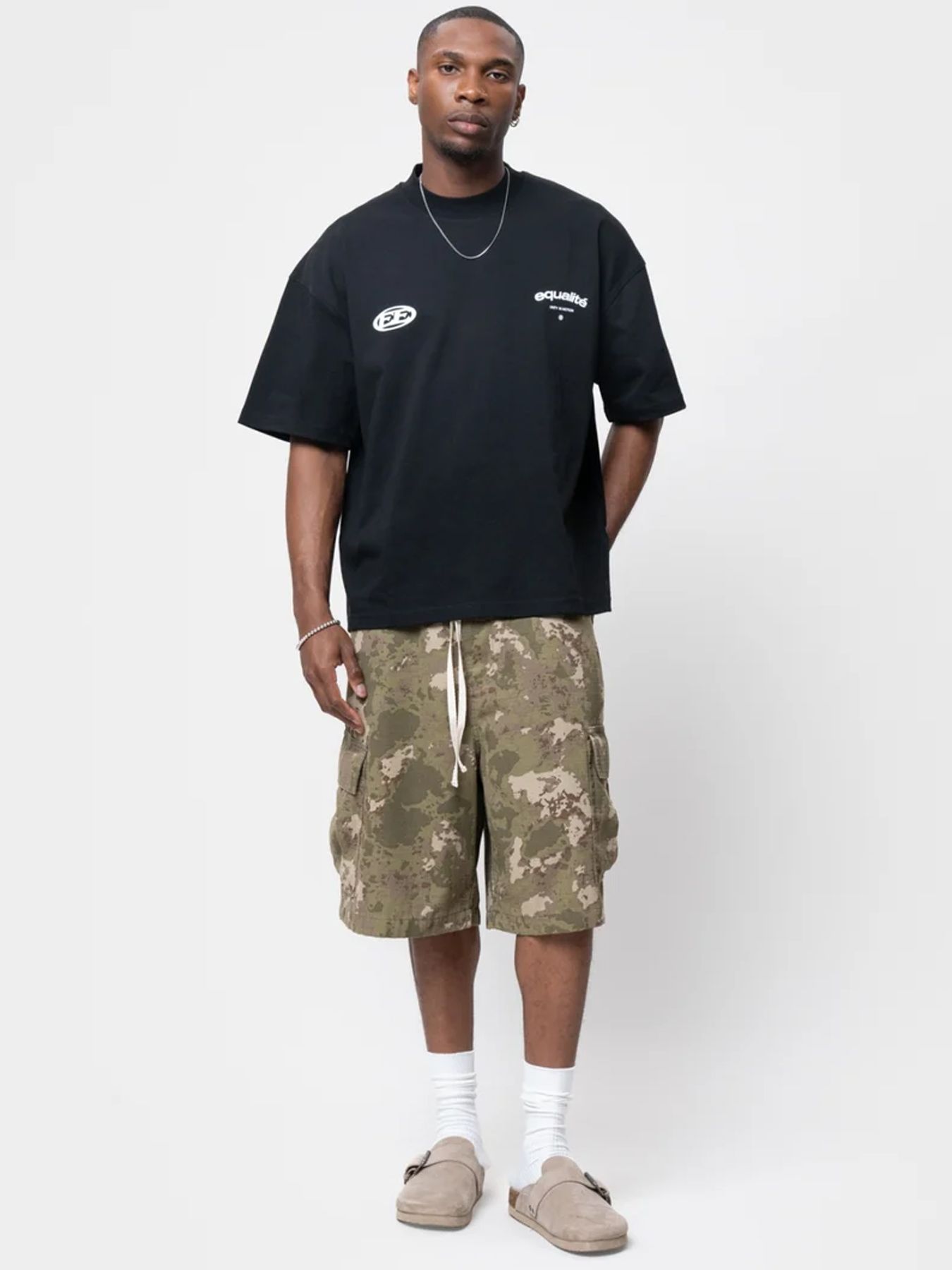 EqualitÃ© Camo shorts Camouflage 00120375-015